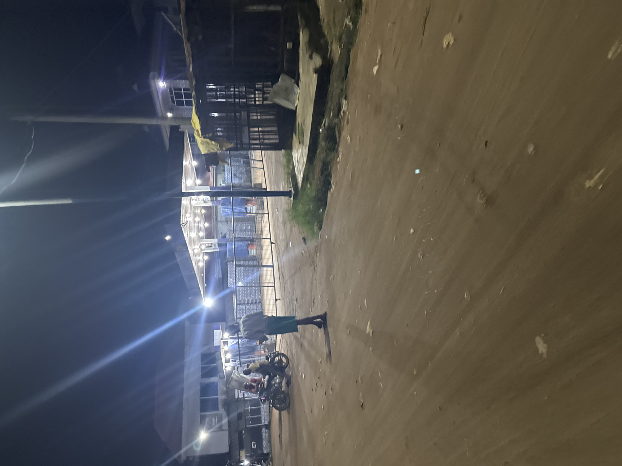 Evening street life documented in Nigerian communities