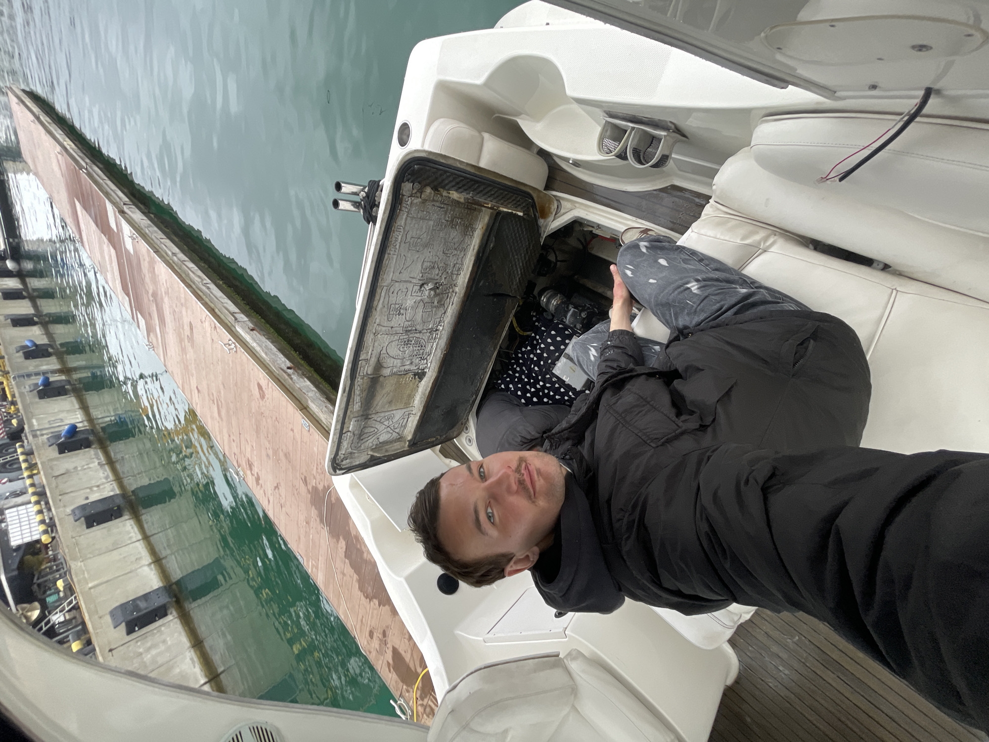 Boating and sightseeing activities documented in Sochi marina area