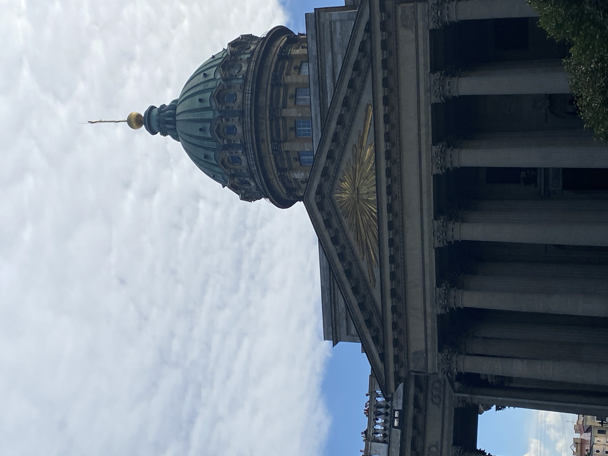 Selfie session around Kazan Cathedral, Saint Petersburg