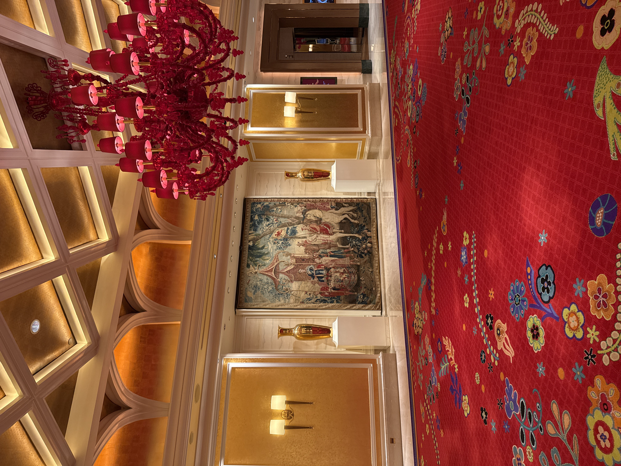 Luxury hotel and Louis Vuitton displays documented in Macau