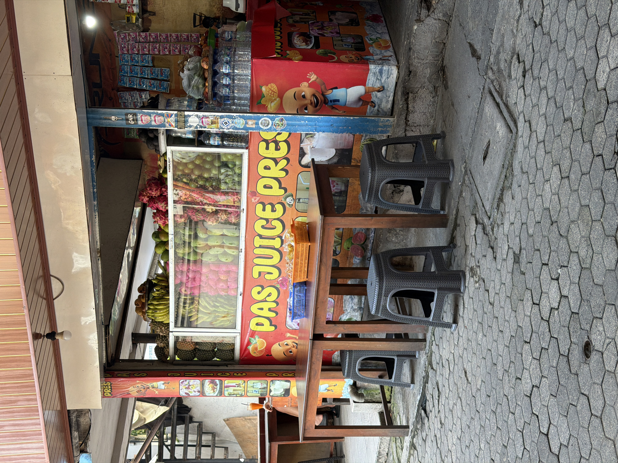 Morning street life documented in Kuta, Indonesia