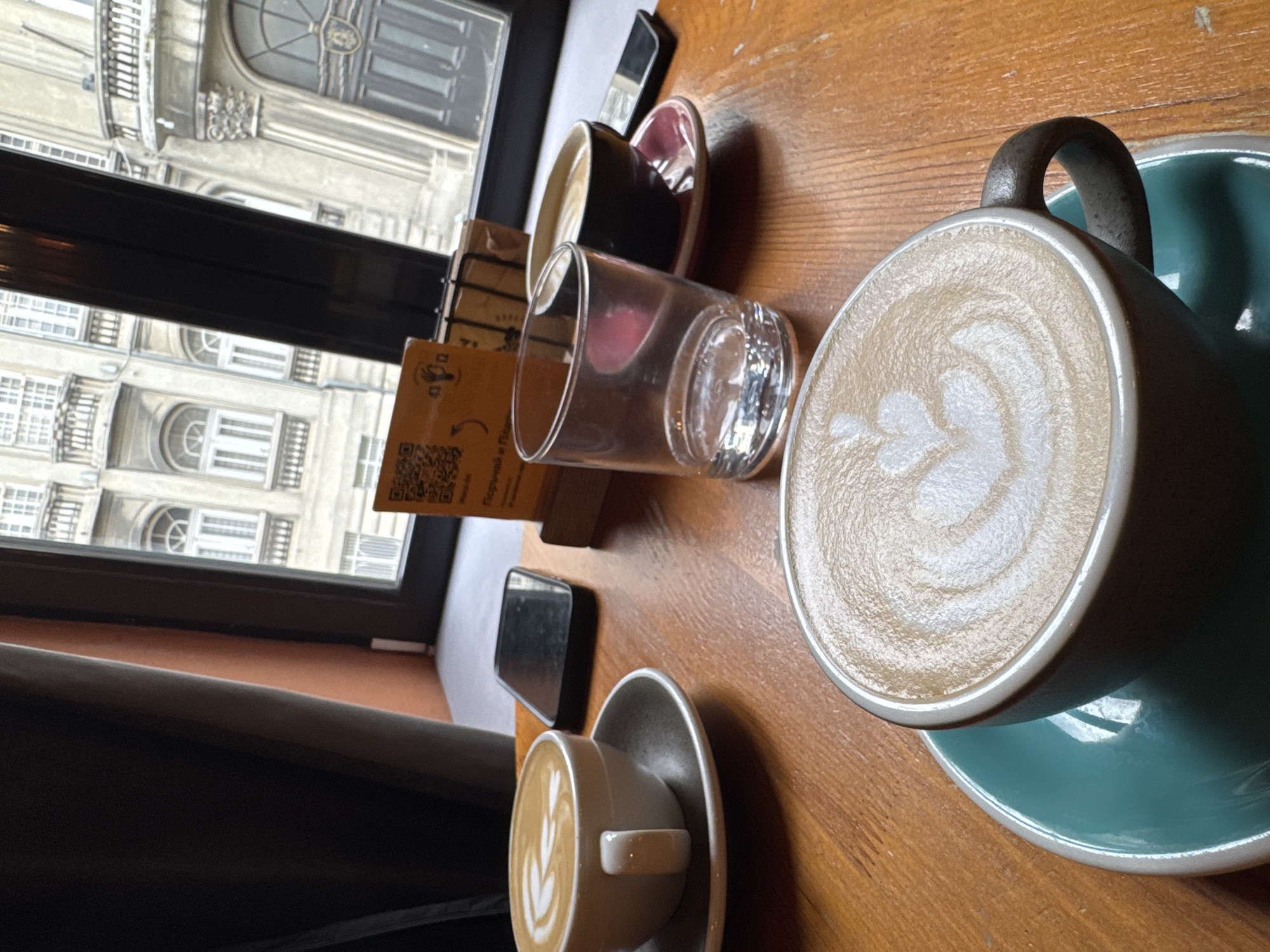 Brunch meal observed at Varna cafe Sunday afternoon