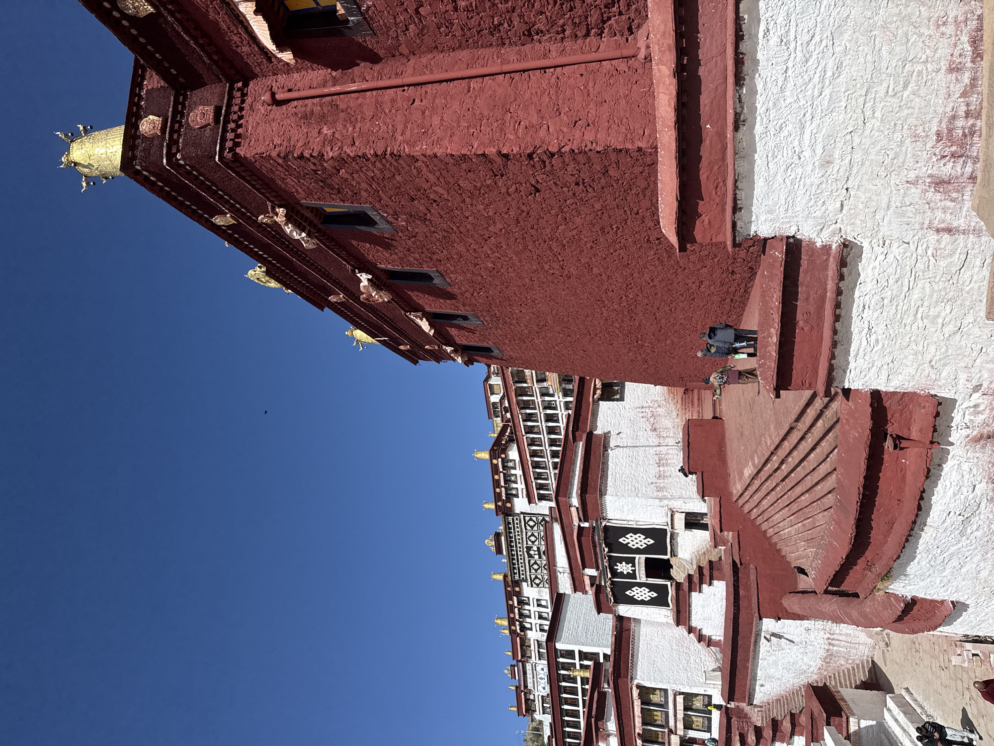 Potala Palace documented in early morning Lhasa observation