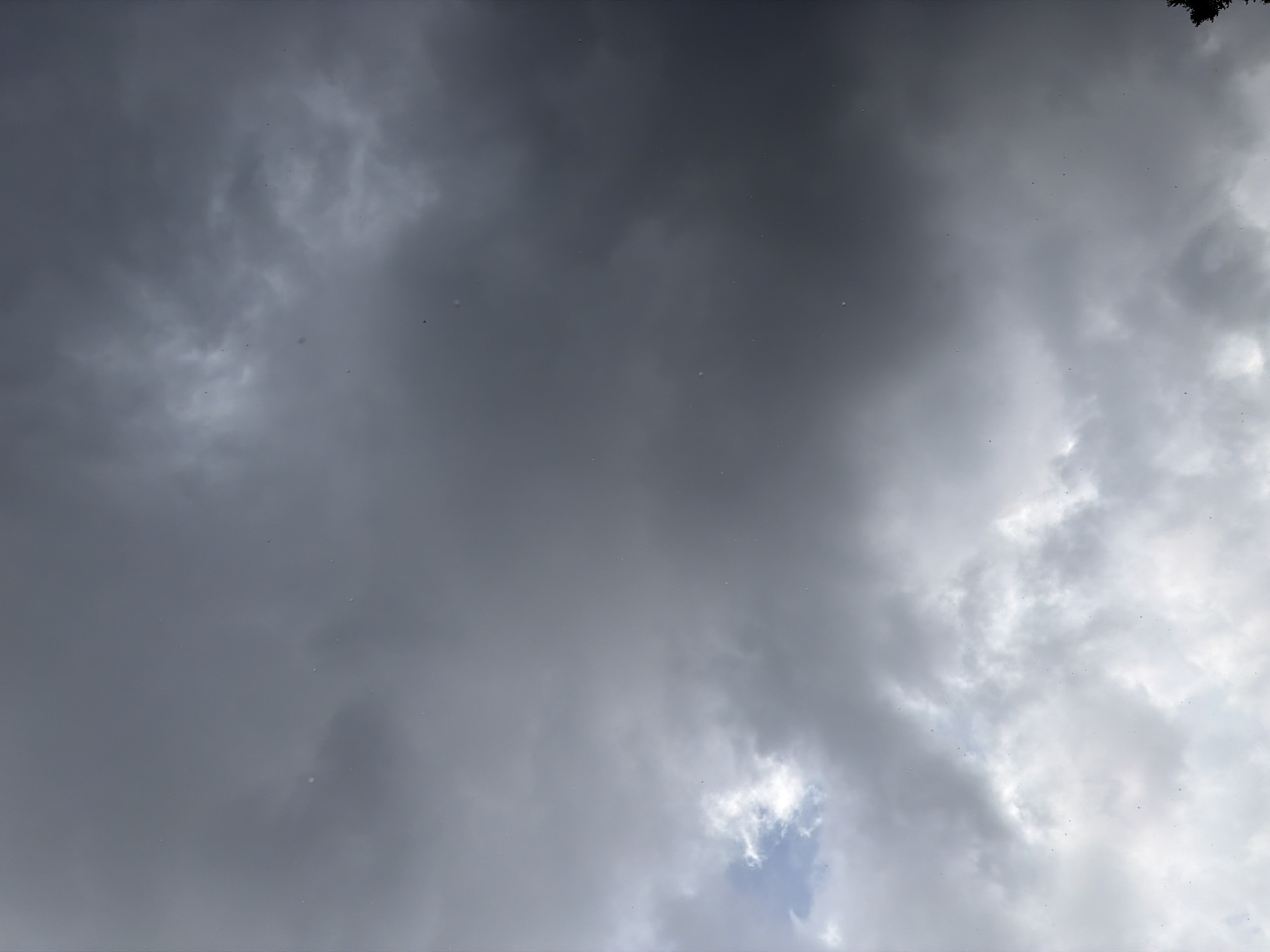 Stormy skies and close-up electronics details in Grapevine, Texas