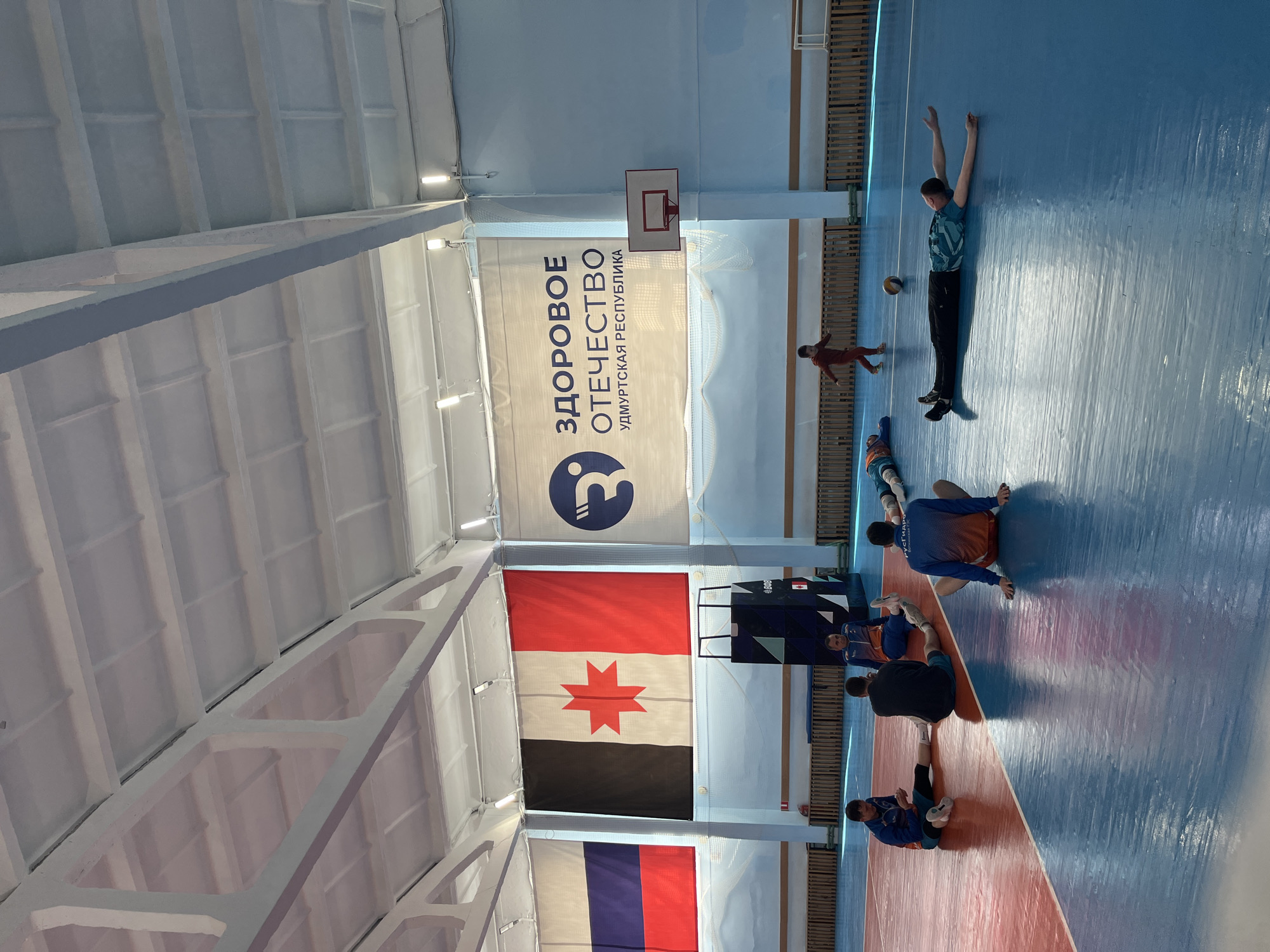 Gymnasium activity observed in Zav'yalovo sports hall