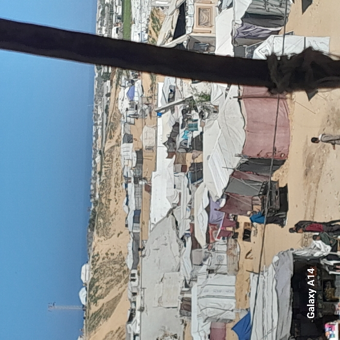 Witness documents destruction and displacement camps in Khan Yunis