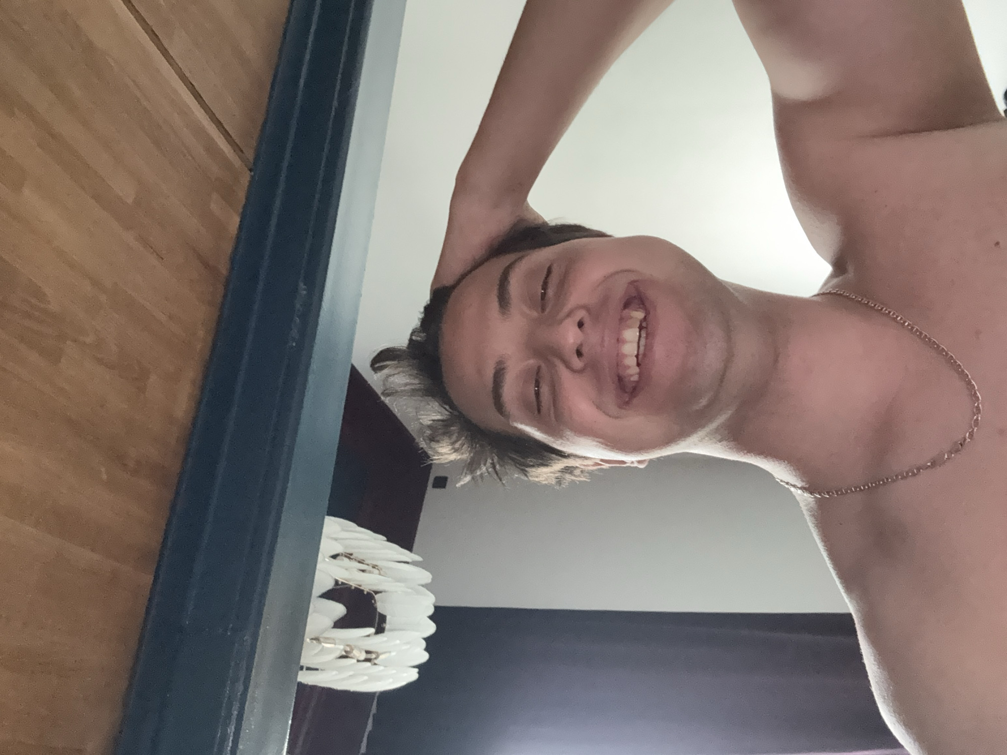 Morning routine documented in Vidnoye home through personal photographs