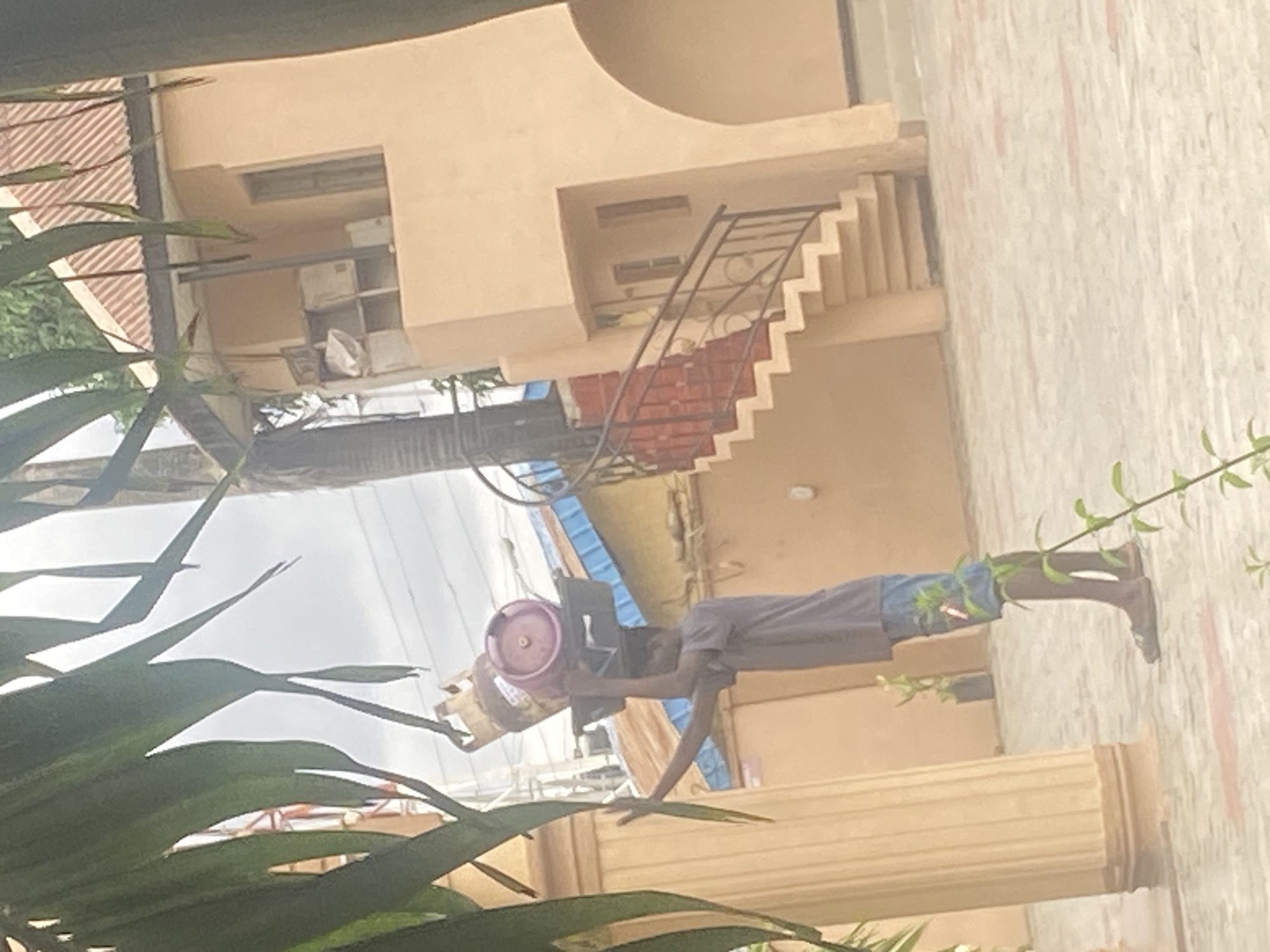 Daily life moments captured in Alagba, Nigeria residential area