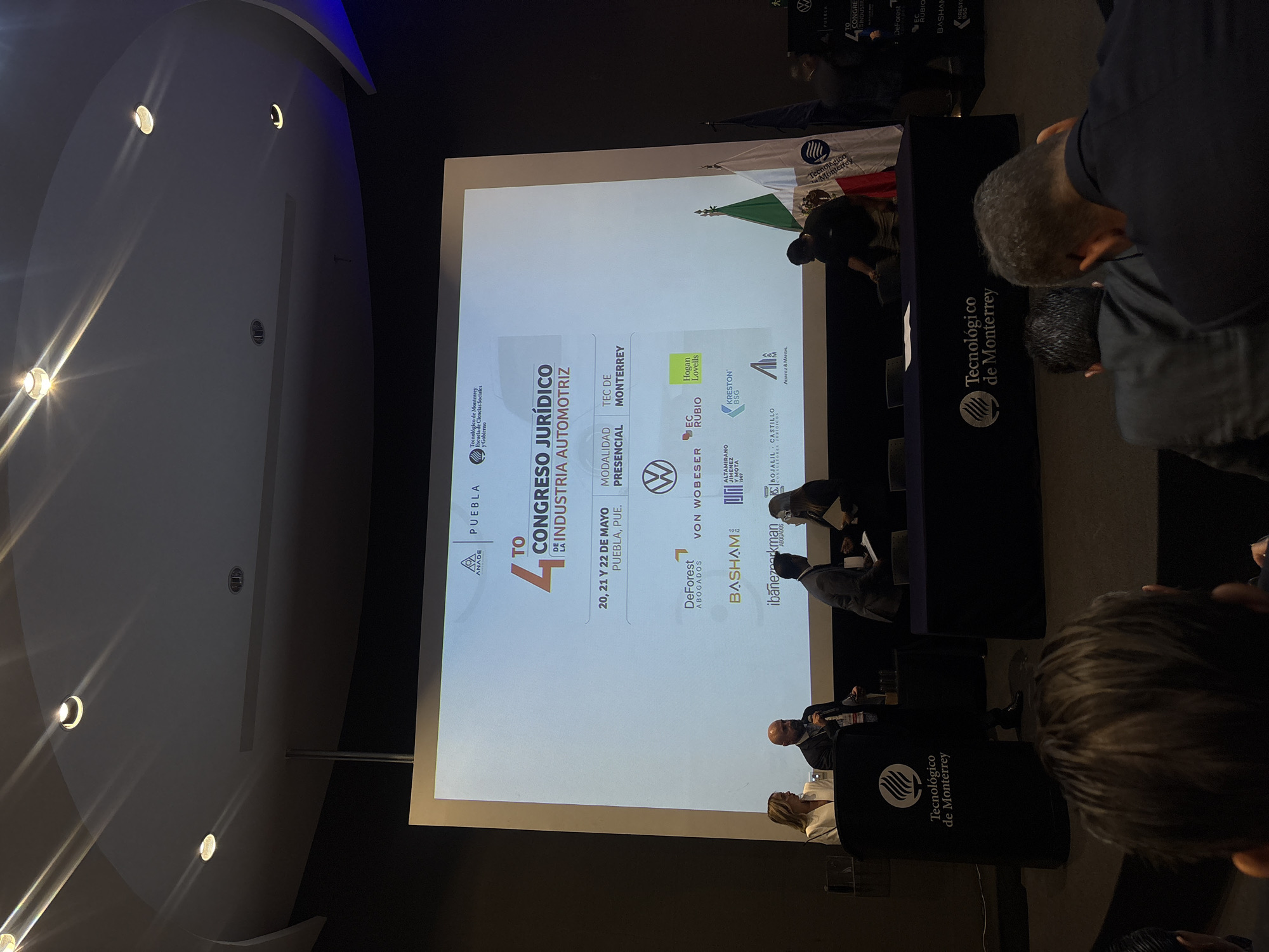 Automotive Industry Legal Congress Presentation Held in Puebla