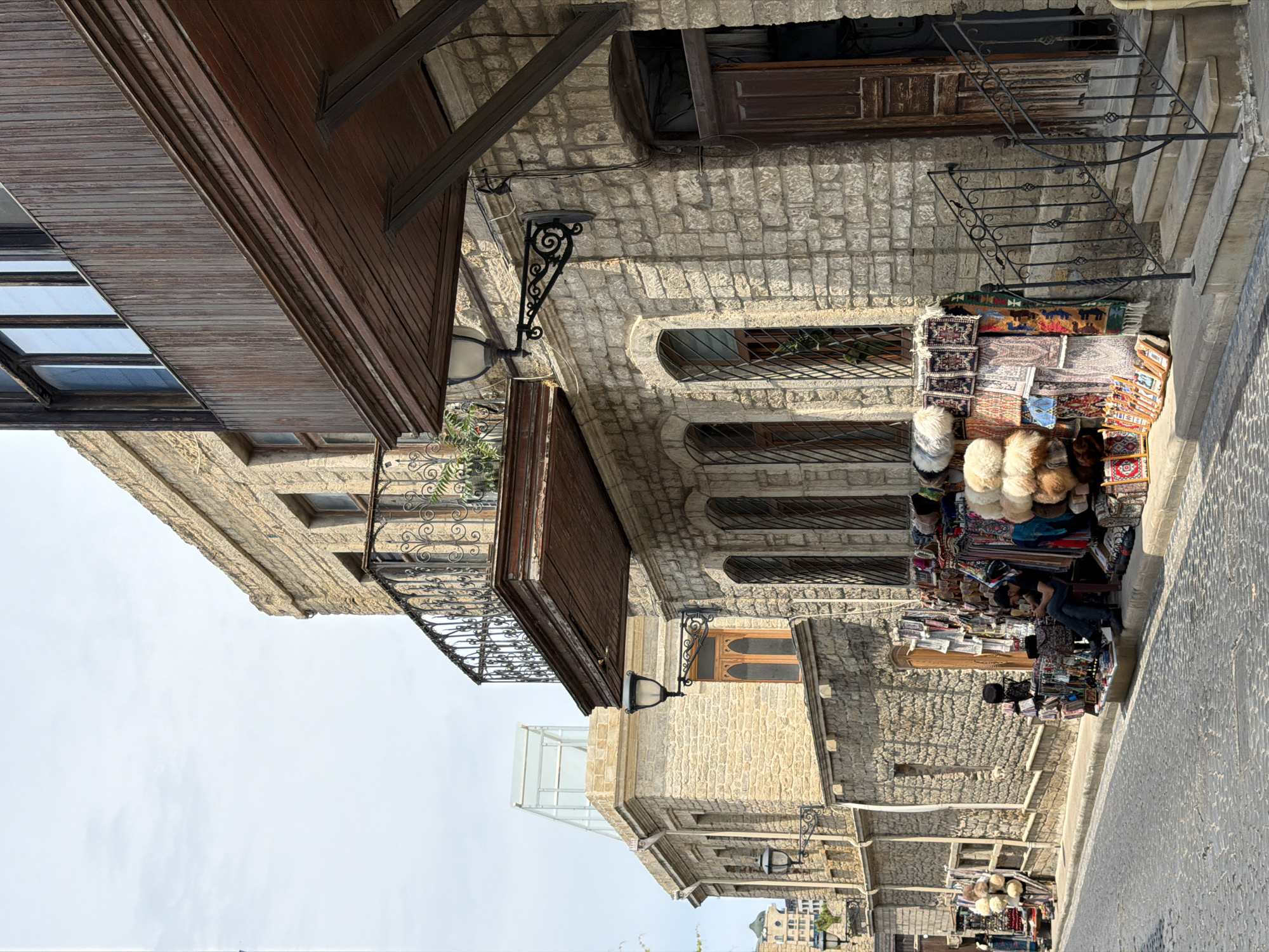 Morning stroll through Baku's Old City streets and alleys