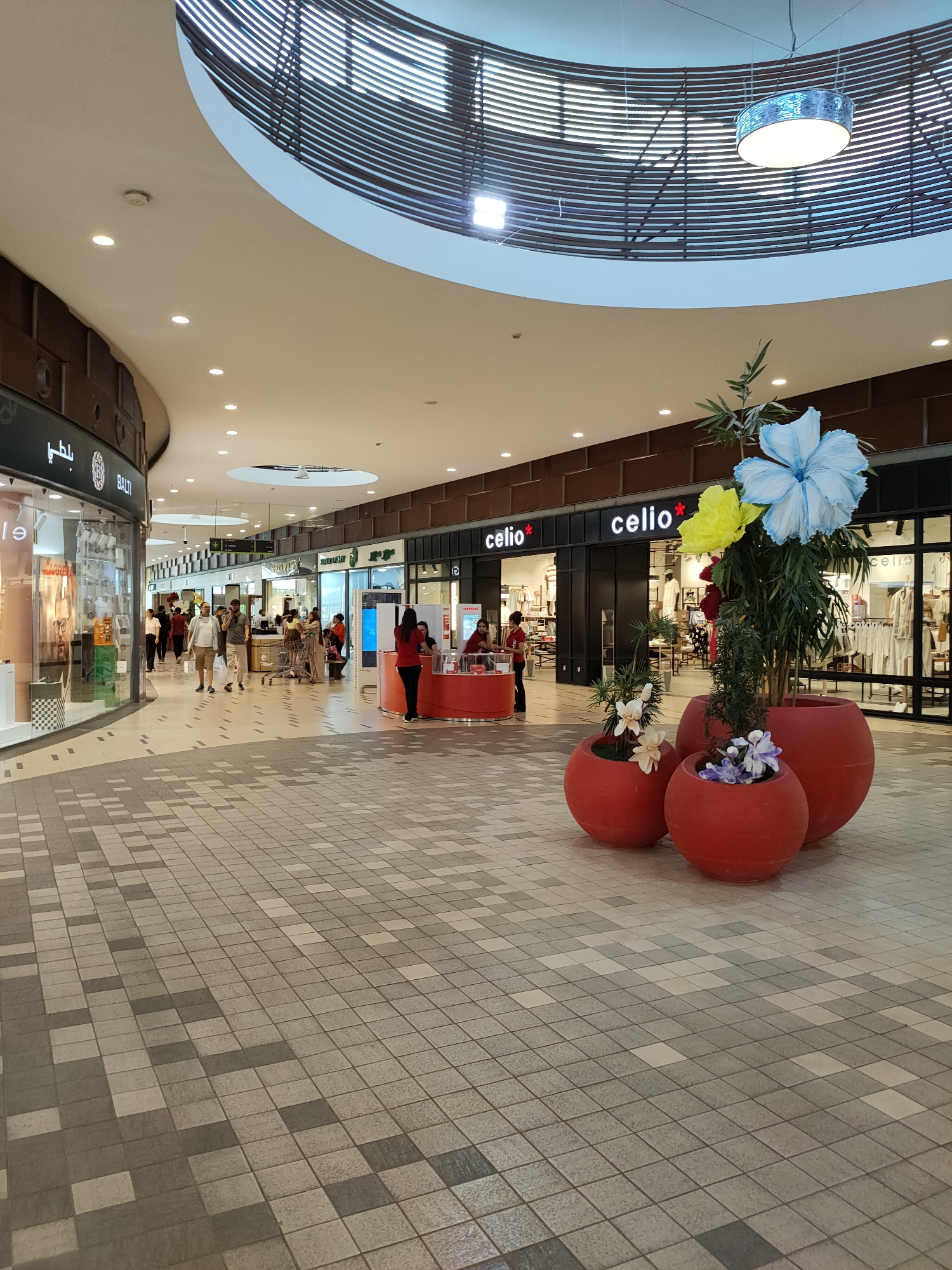 Inside TunisCity mall in Cebalat, Tunisia