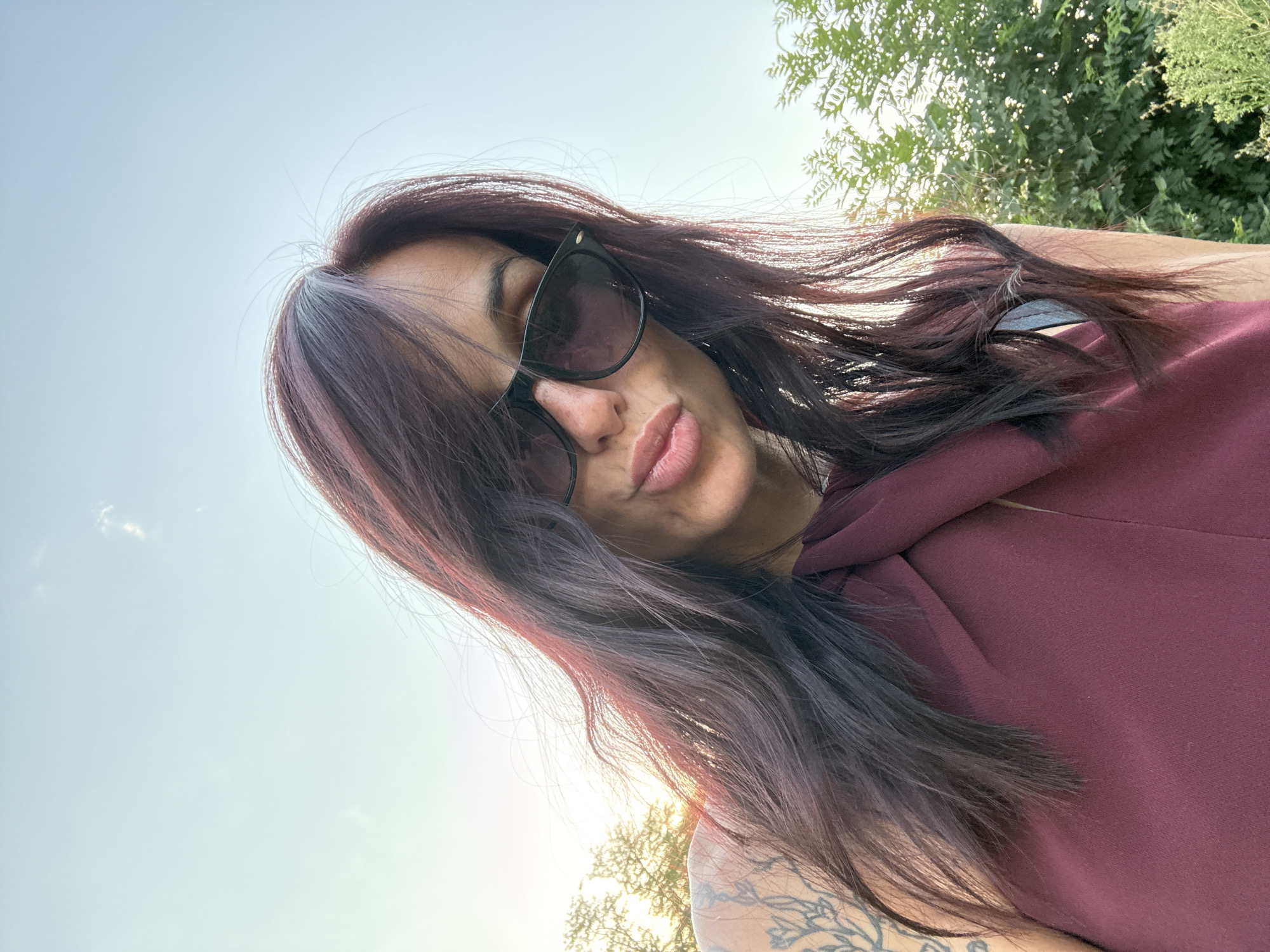 Summer evening in Pleven, selfies and a sunset