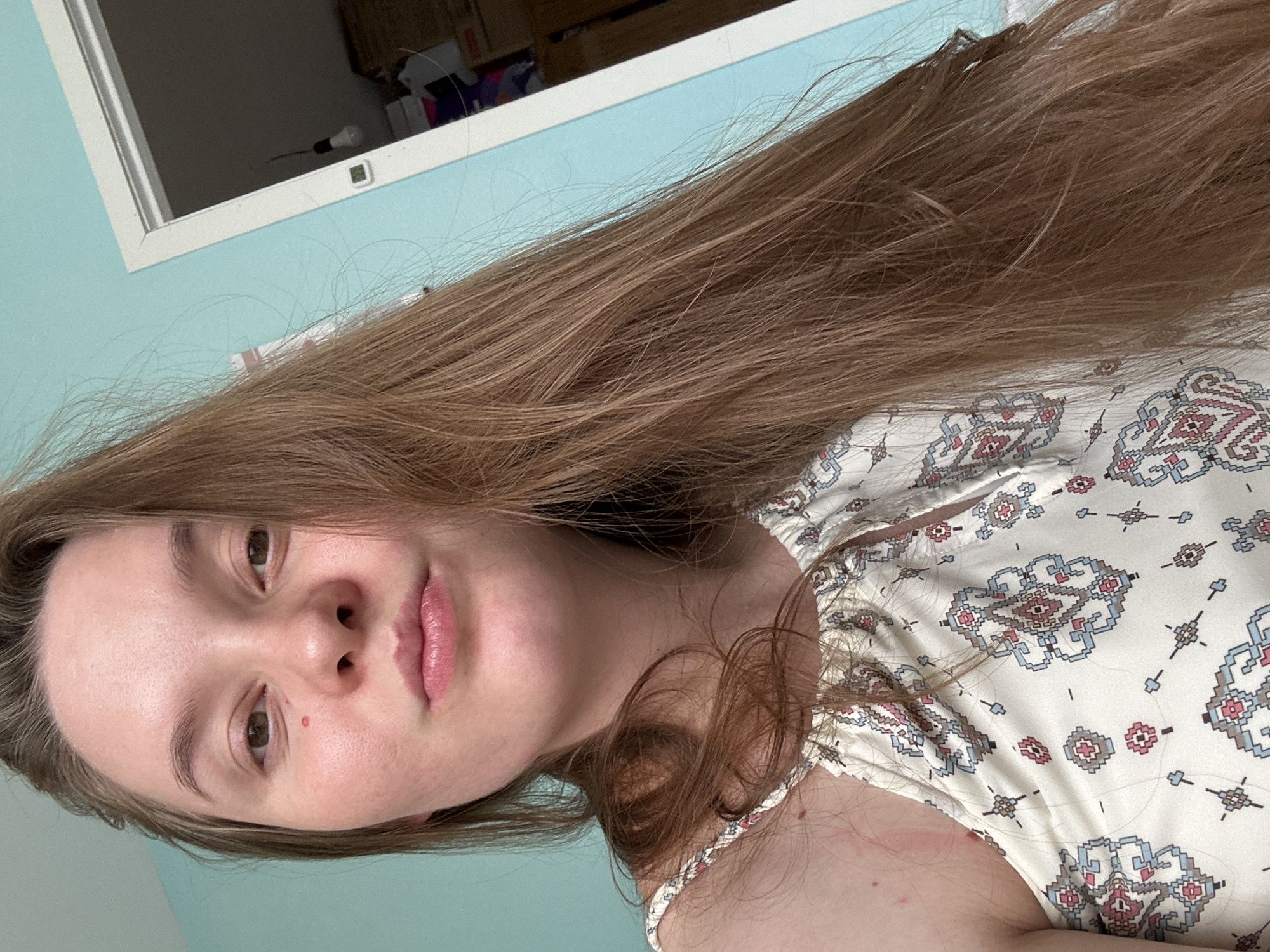 Selfie session at home, wrapping up with a car ride out