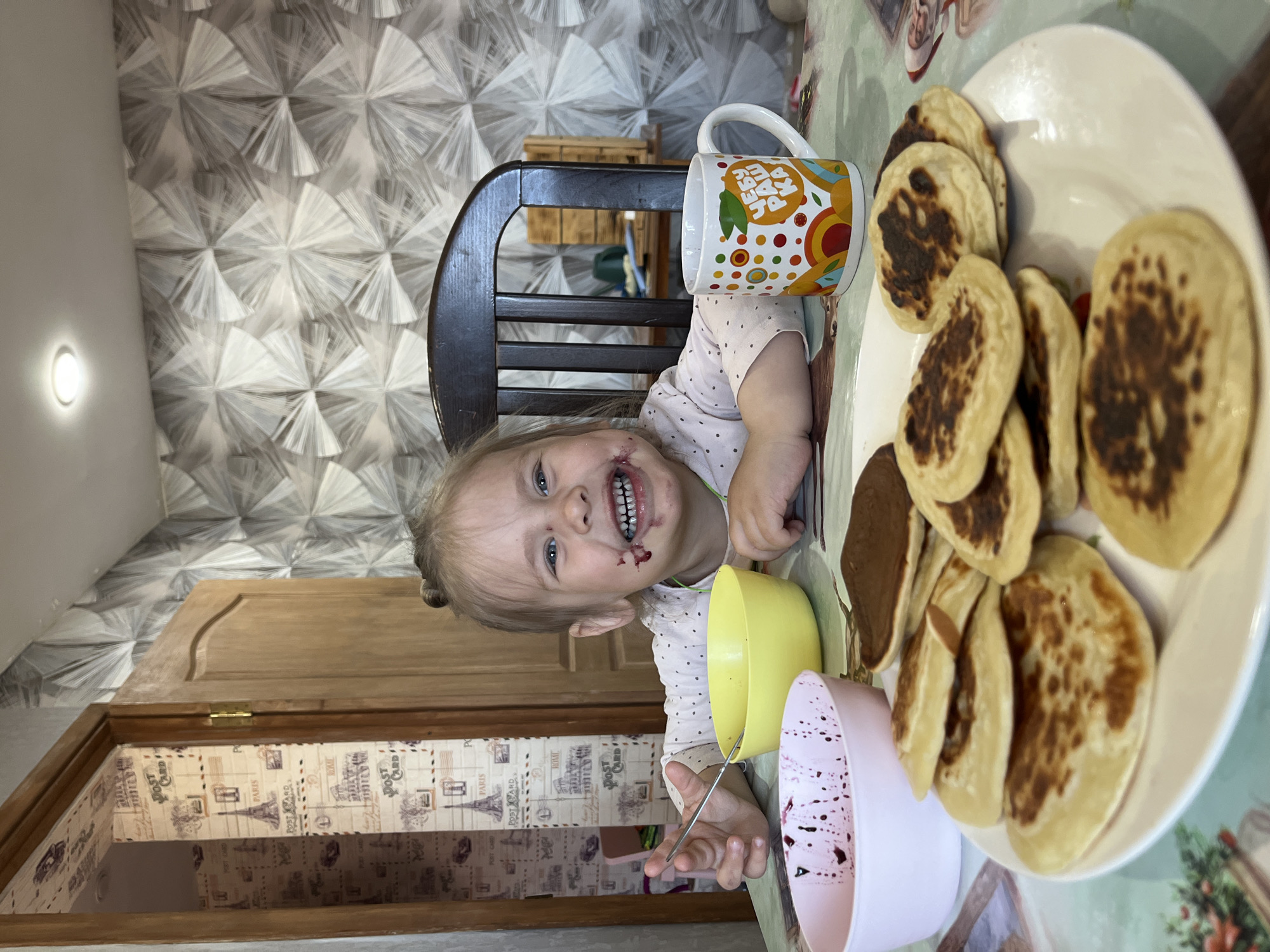 Toddler's morning playground activities documented in Chaikovsky, Russia