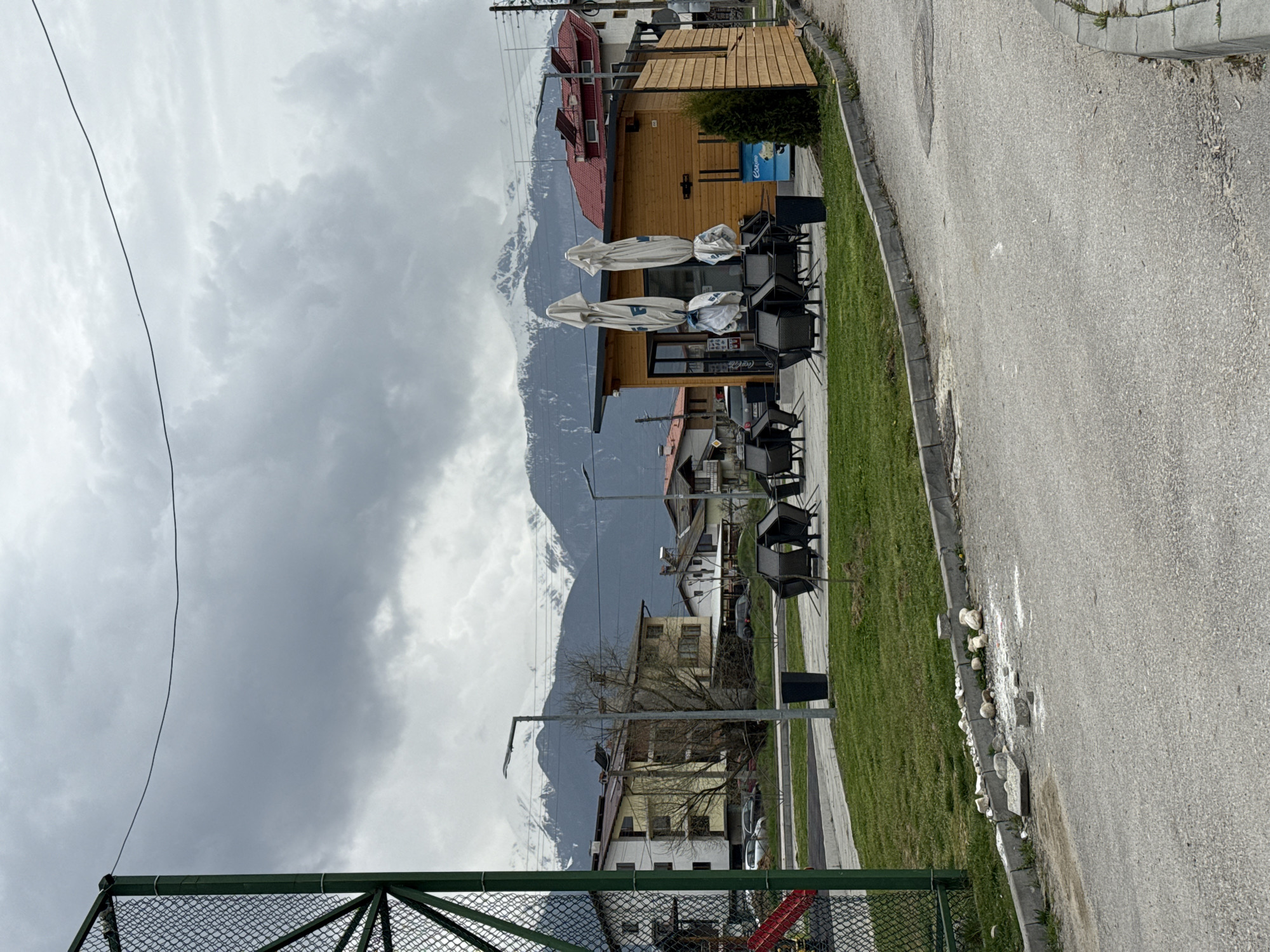 Ordinary moments captured in Razlog, Bulgaria under overcast skies