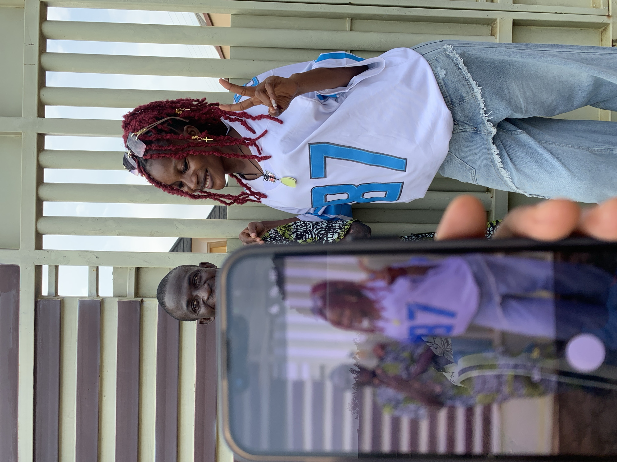 Casual afternoon hangout in Ikorodu, Nigeria