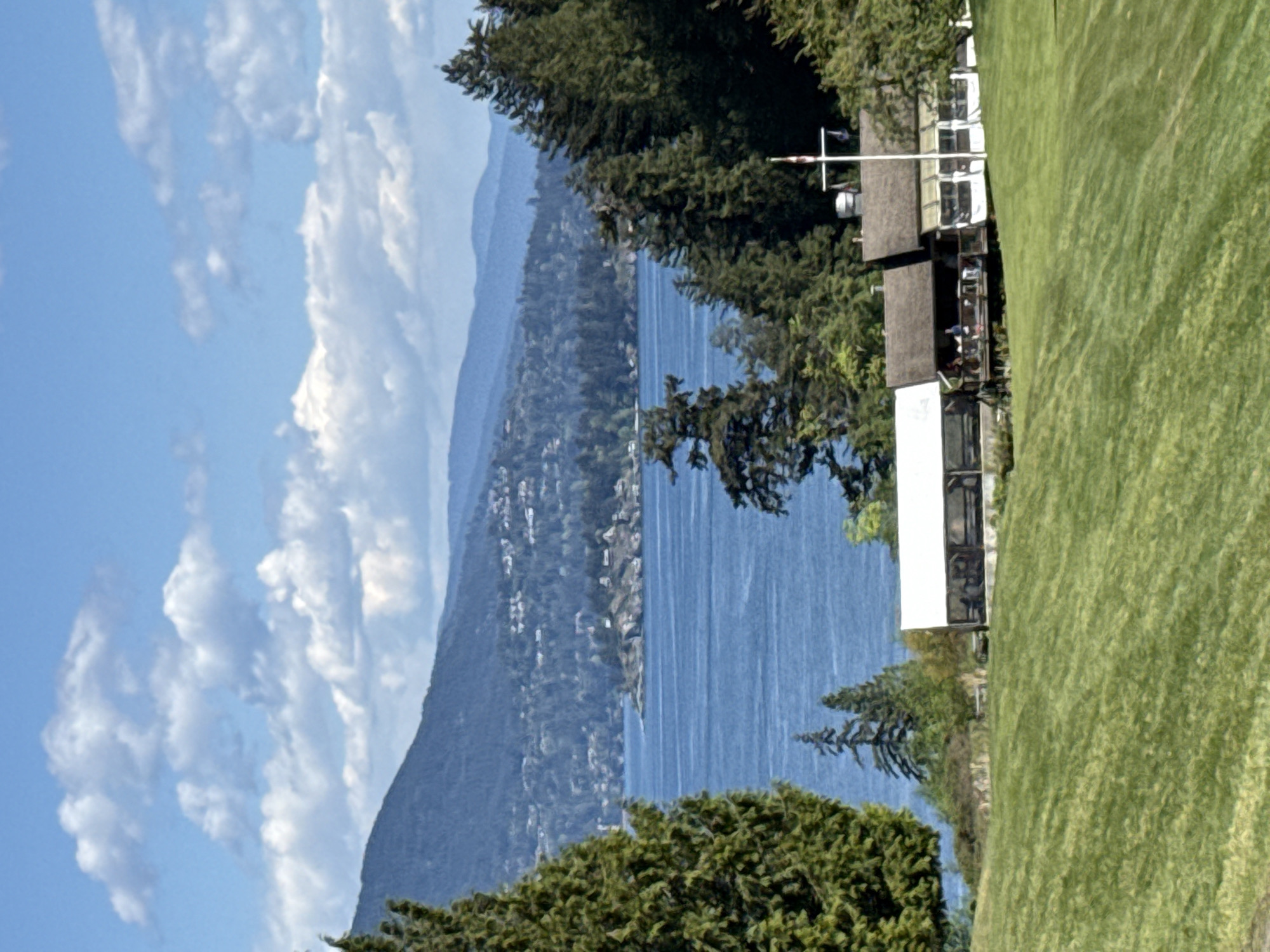 Evening scenes documented across Bowen Island golf course and waterfront
