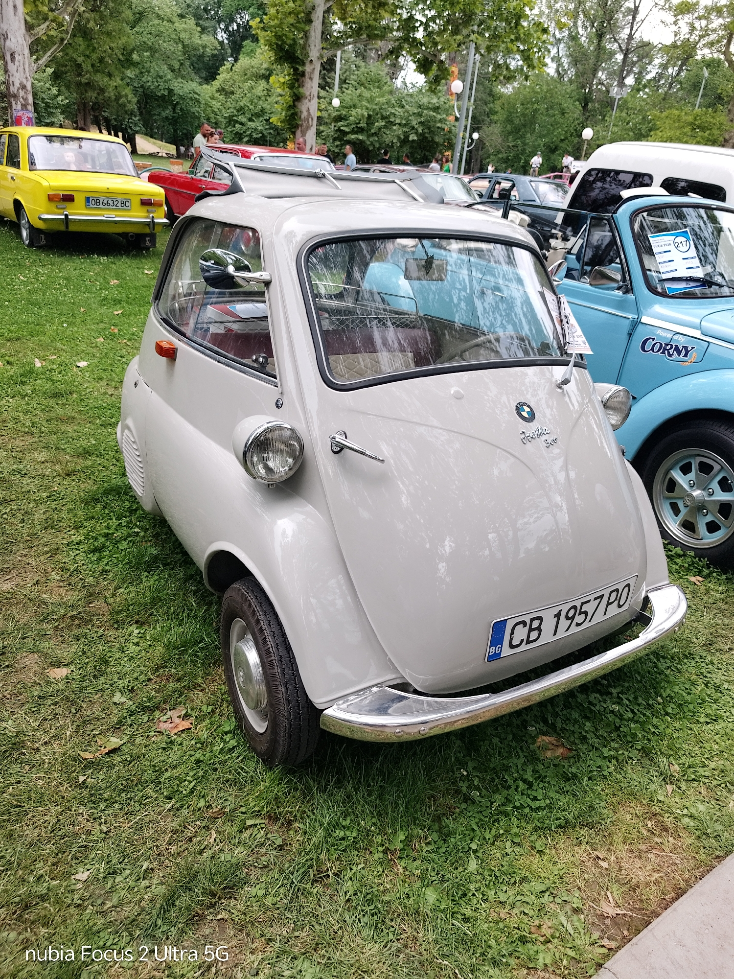Vintage car and motorcycle parade held in Ruse, Bulgaria