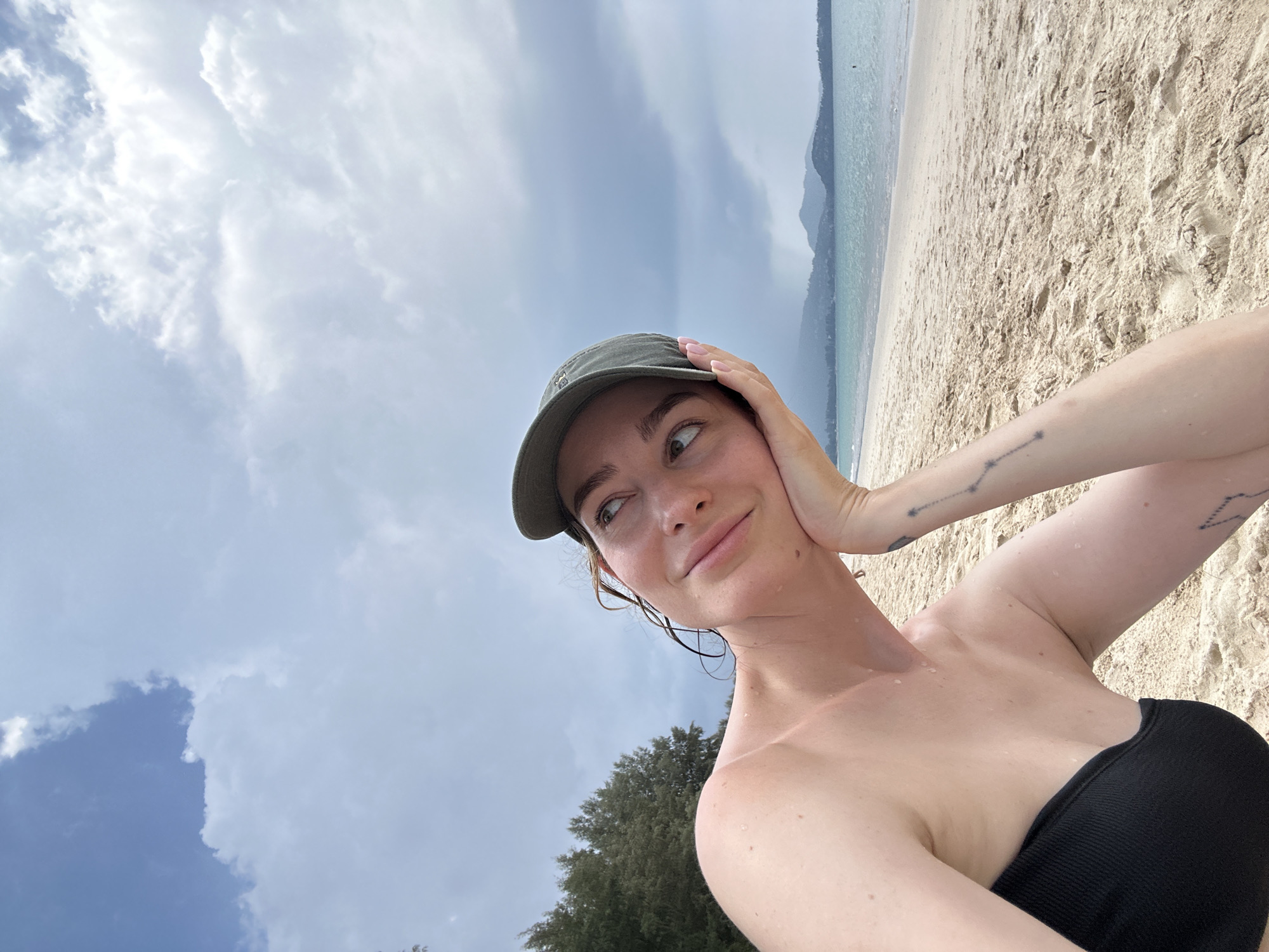 Tourist photos captured at Choeng Thale beach Thailand