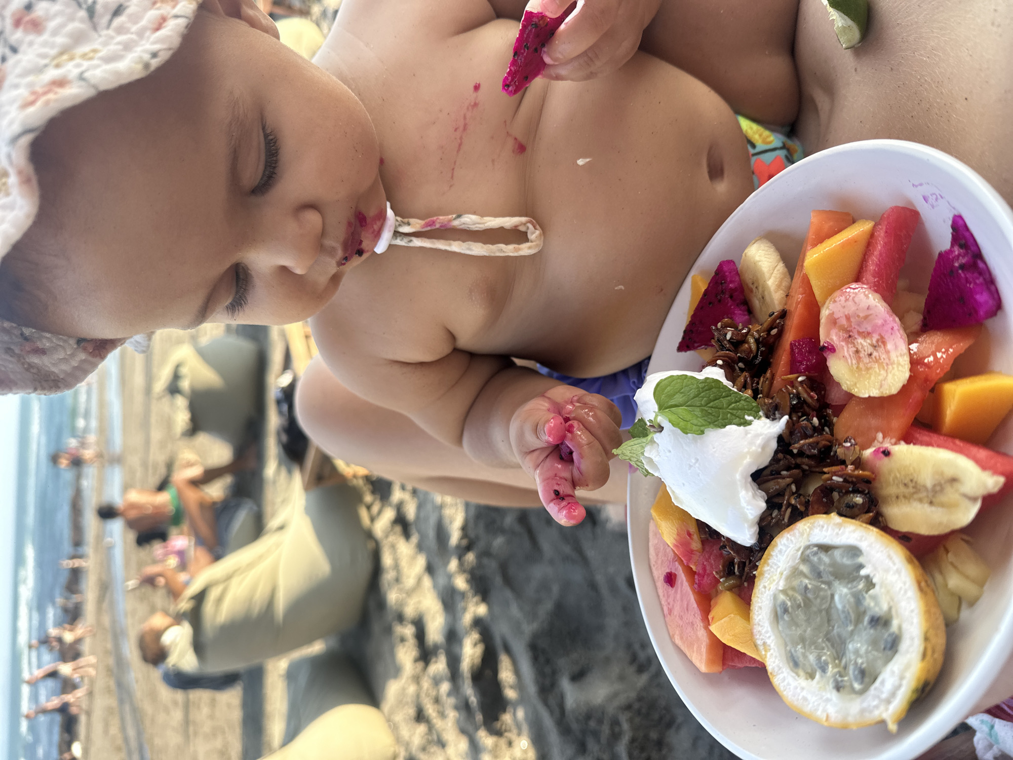 Beach day activities and relaxation at North Kuta