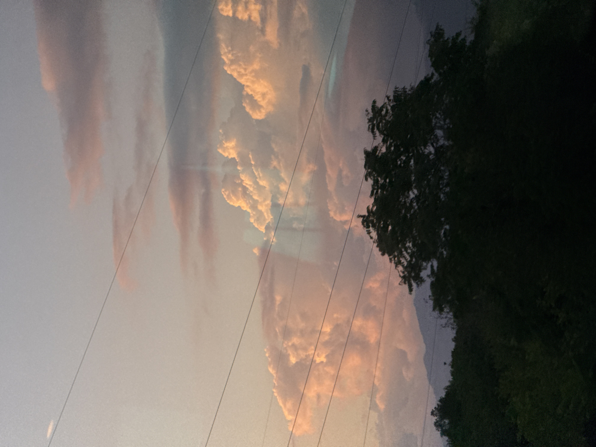 Sunset captured over mountainous landscape near Podgorica, Montenegro