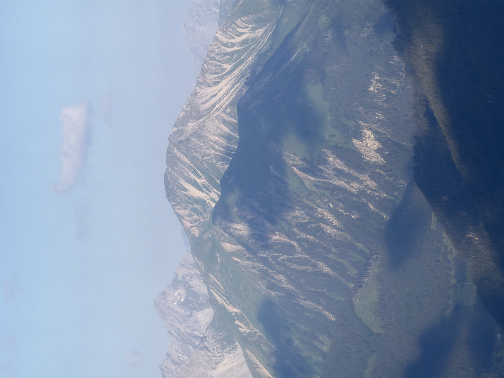 Morning views across the Zugspitze and Bavarian Alps