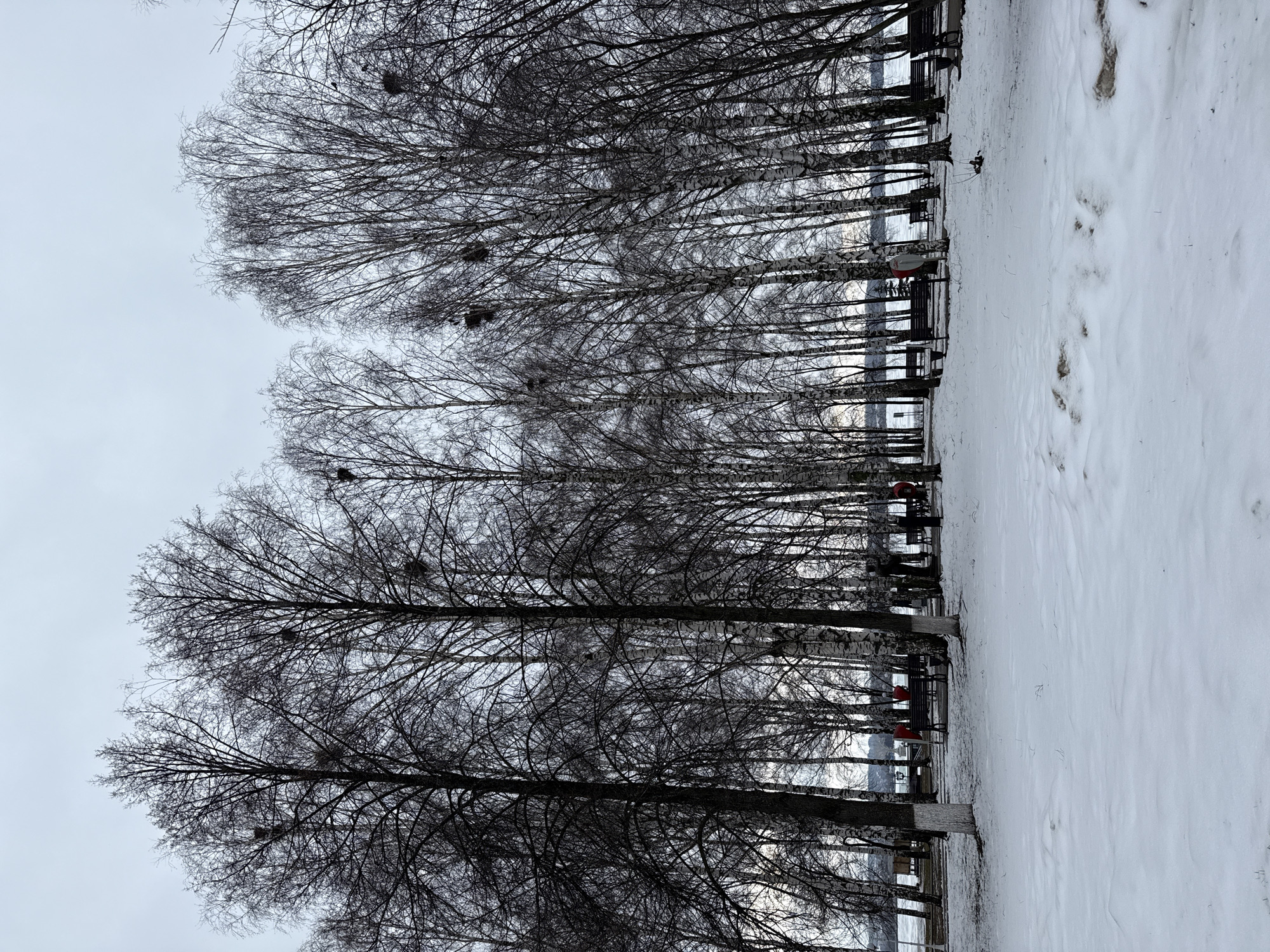 Indoor scenes documented in Votkinsk during grey spring morning