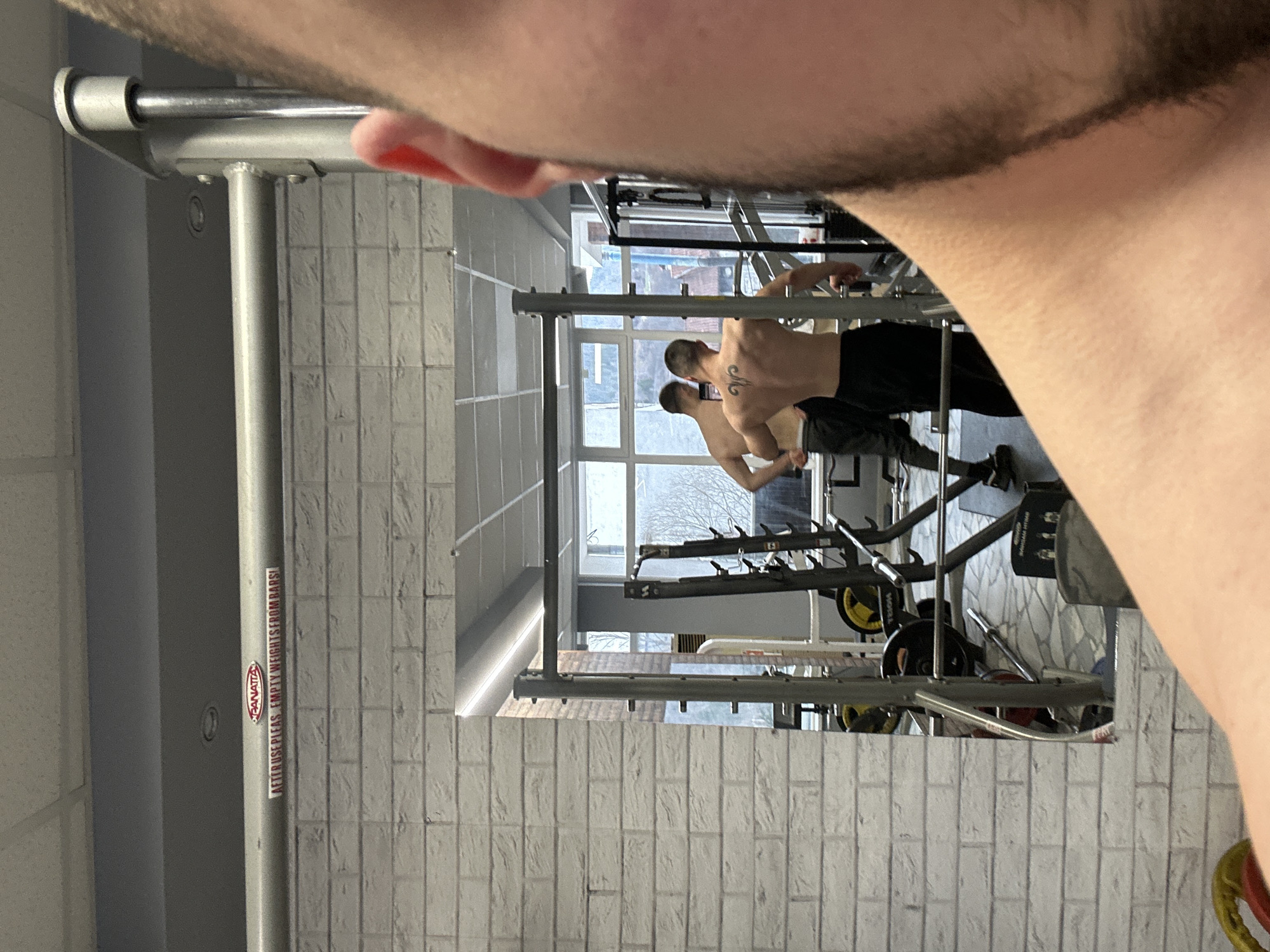 Gym workout session documented in Smolyan, Bulgaria