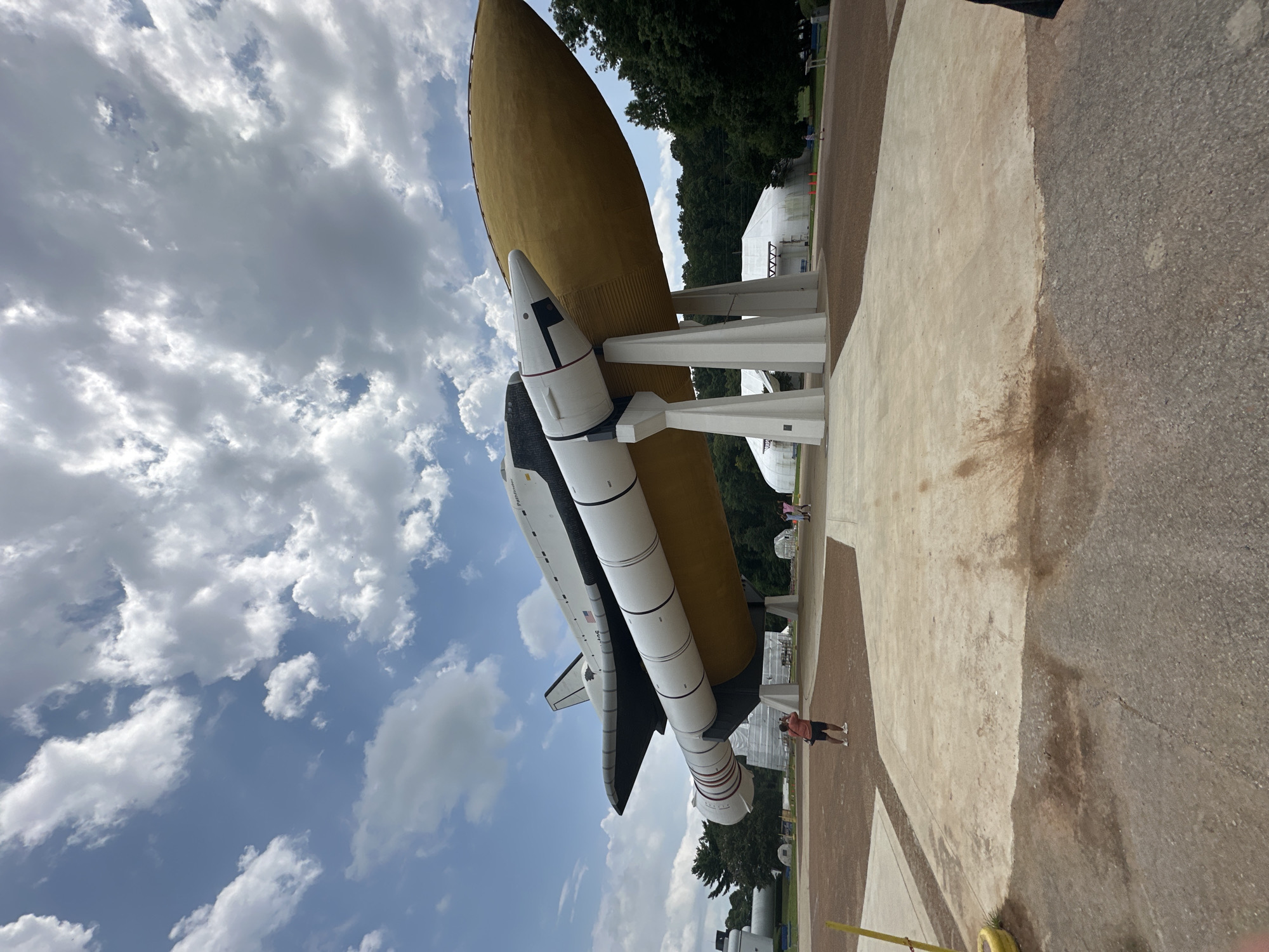 Afternoon at Huntsville's Space & Rocket Center, inside and out