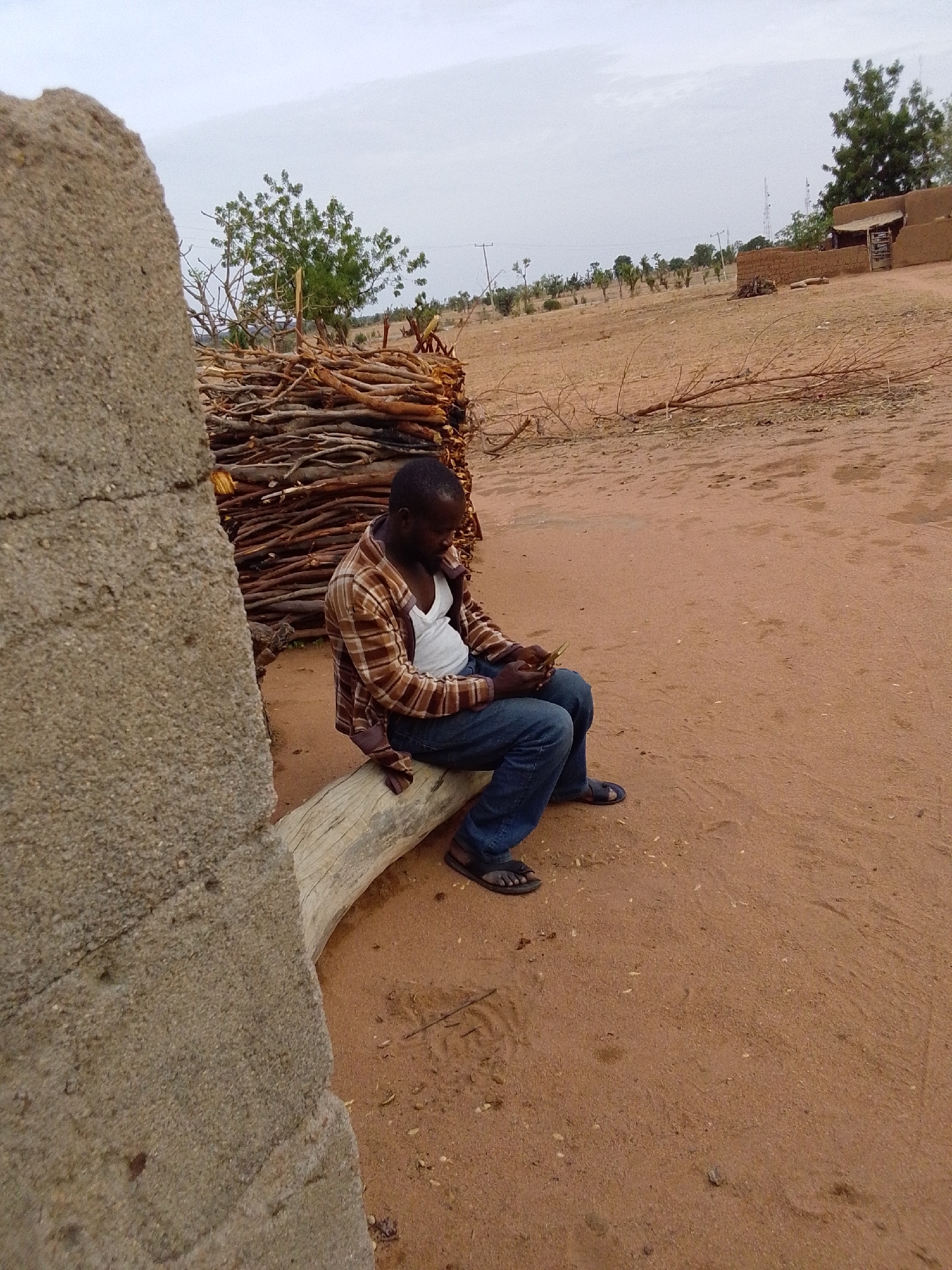 Morning scenes documented in rural Nigerian village of Mulke