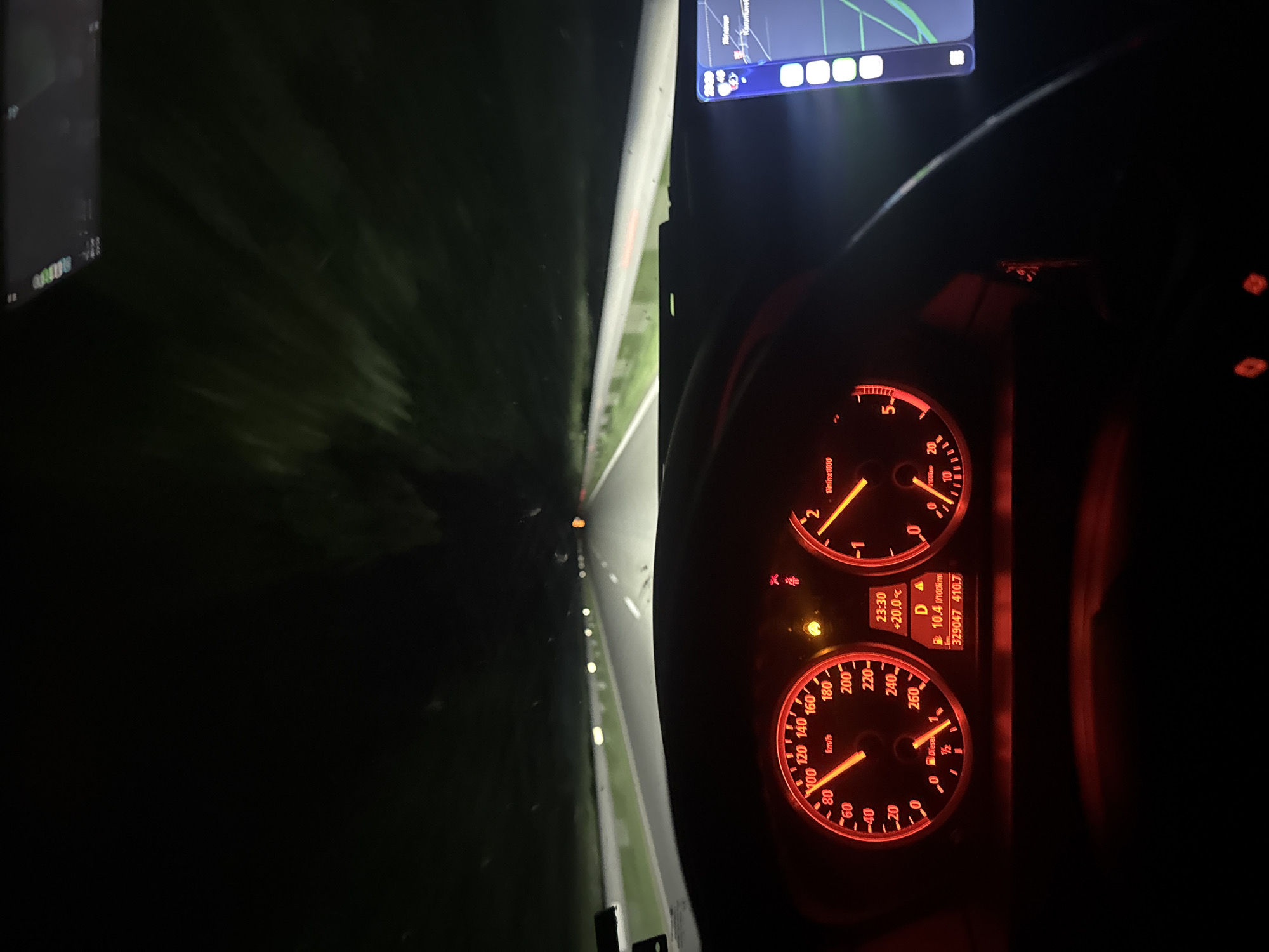 Driver recorded traveling 120 km/h at night in Stara Zagora