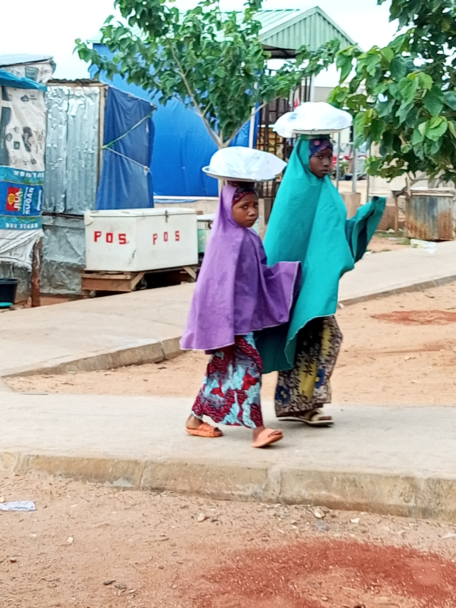 Morning street life documented in Gombe, Nigeria