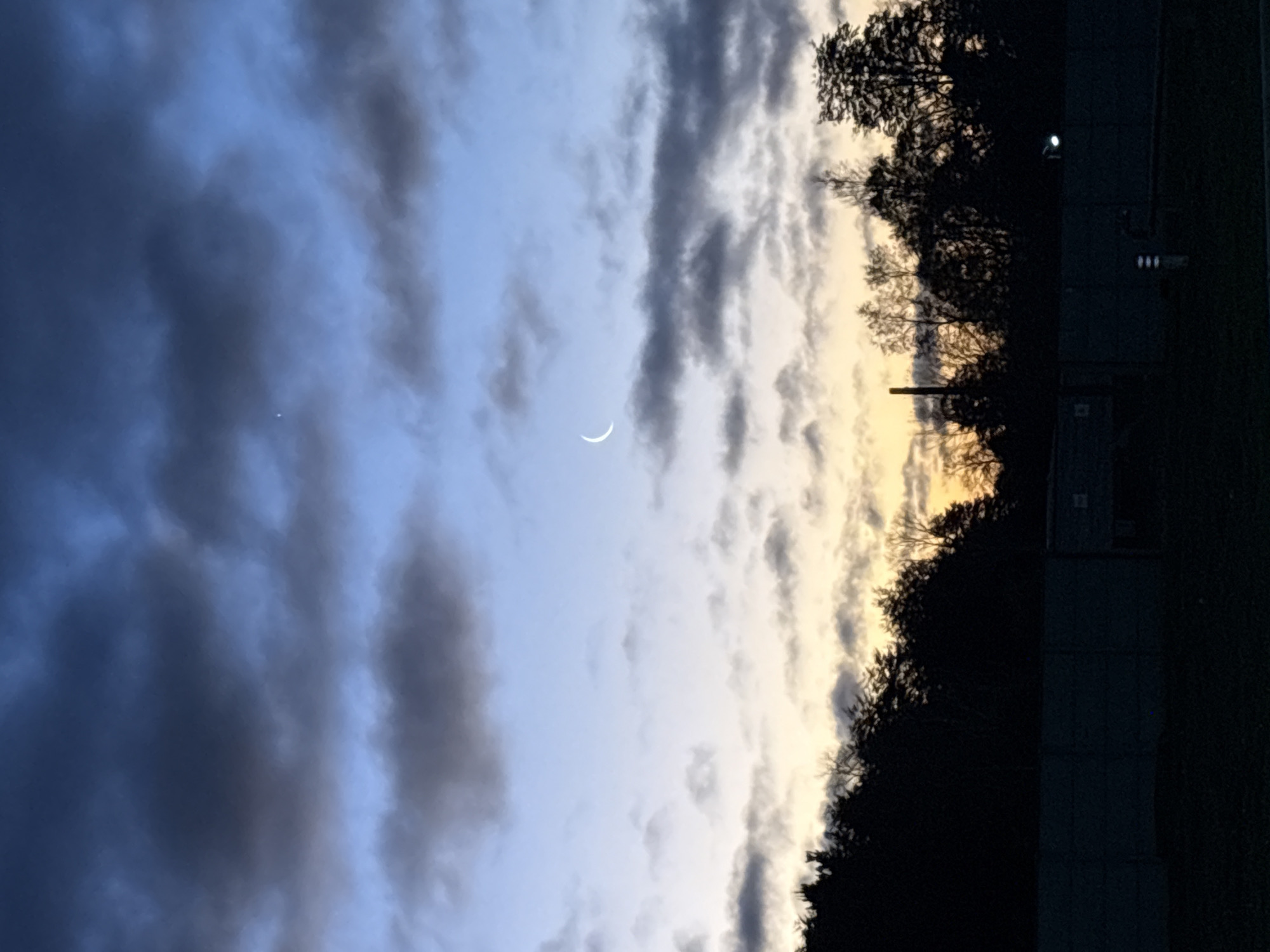 Dramatic nighttime sky conditions observed in Purranque, Chile