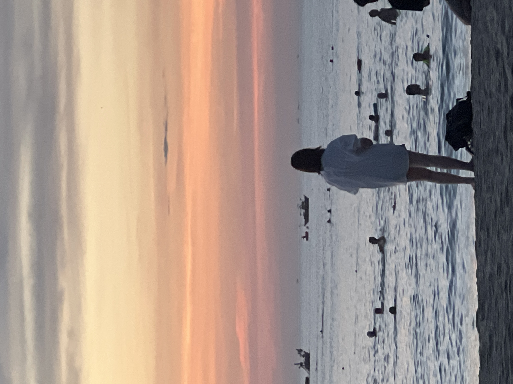 Sunset evening on My Khe Beach, Đà Nẵng