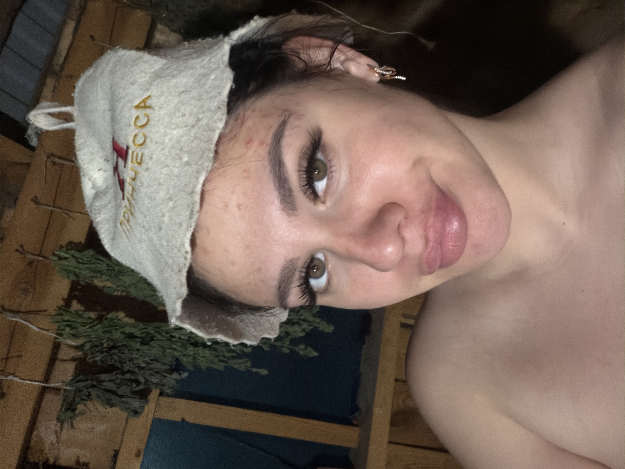 Sauna evening and downtime in a rural Russian setting