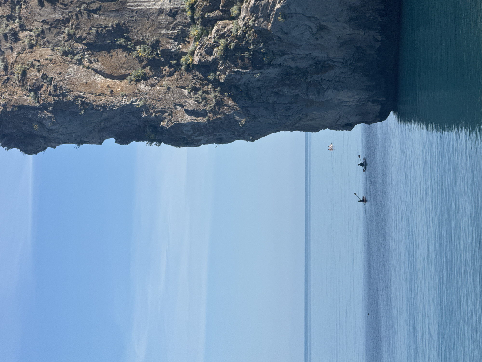 Lazy afternoon on the Black Sea cliffs at Simeiz