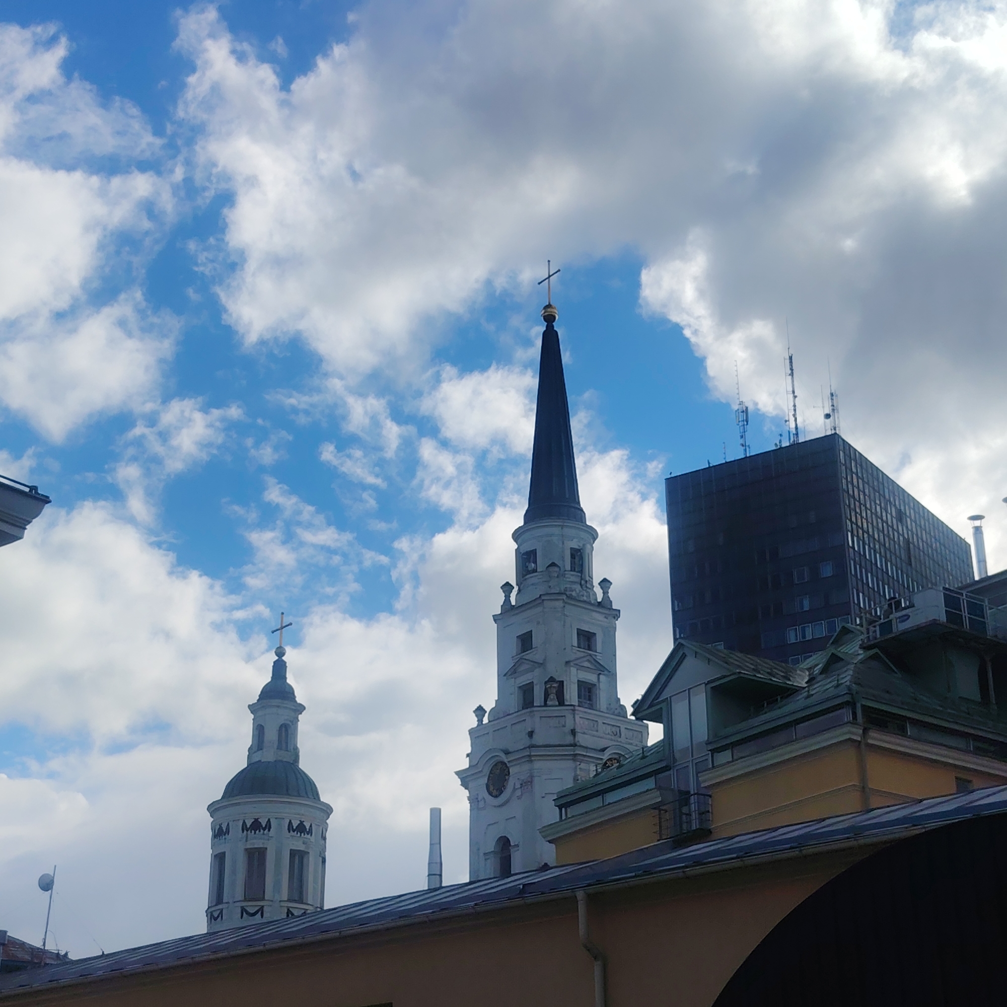 St. Peter's Church documented by witnesses in Riga