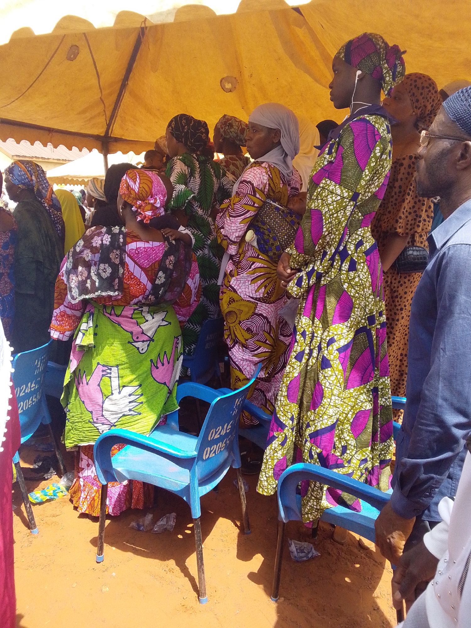 Community gathering draws crowds in traditional dress in Tamale