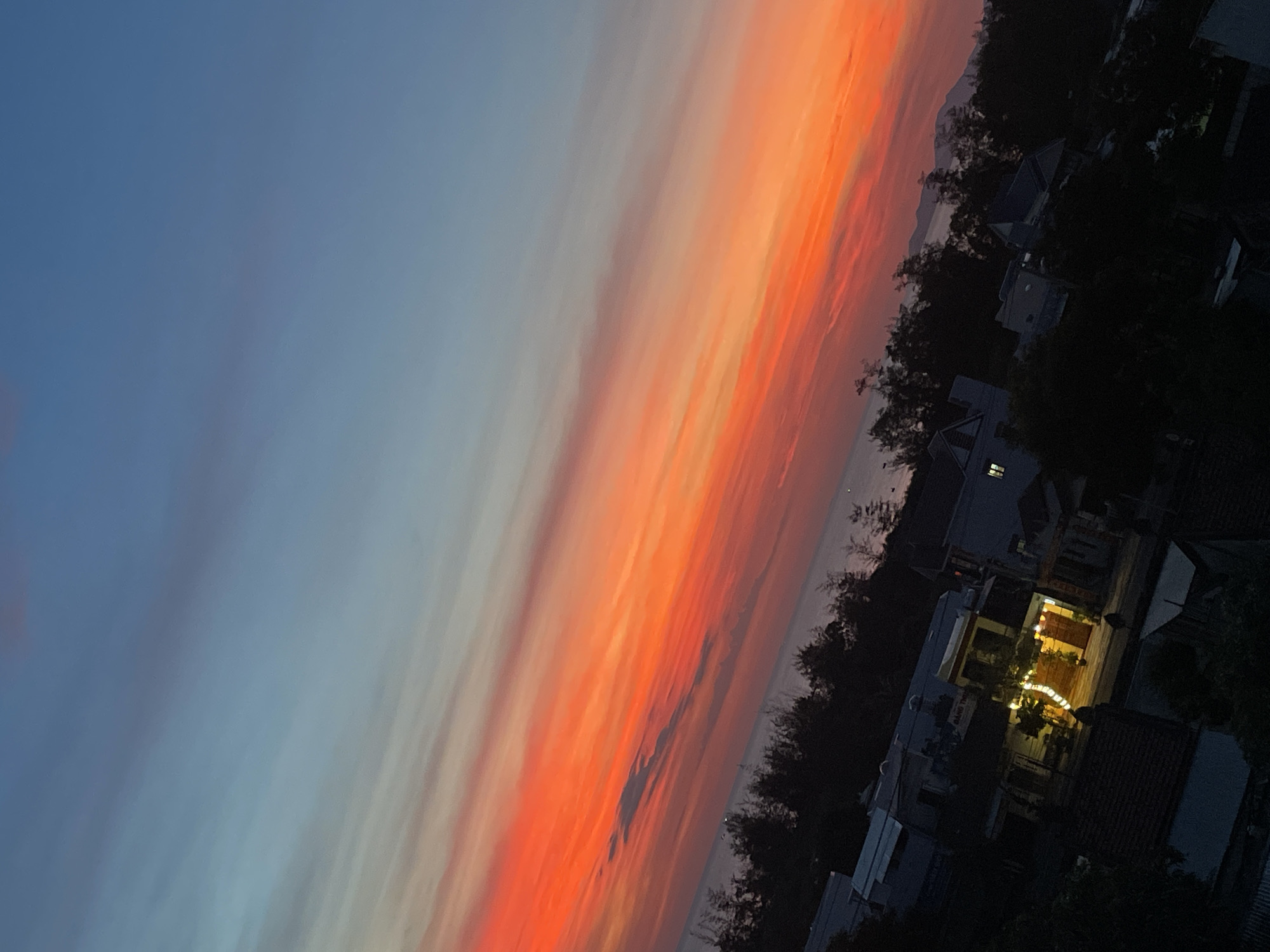 Dusk settles over Hoi An's coastline from multiple vantage points