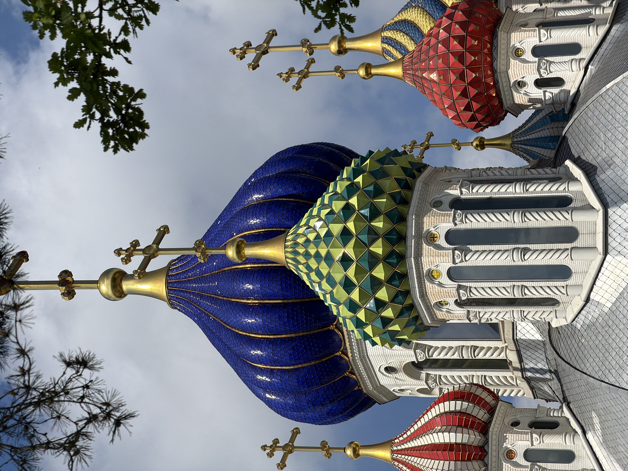 Moscow landmarks Saint Basil's Cathedral and Izmailovo Kremlin documented
