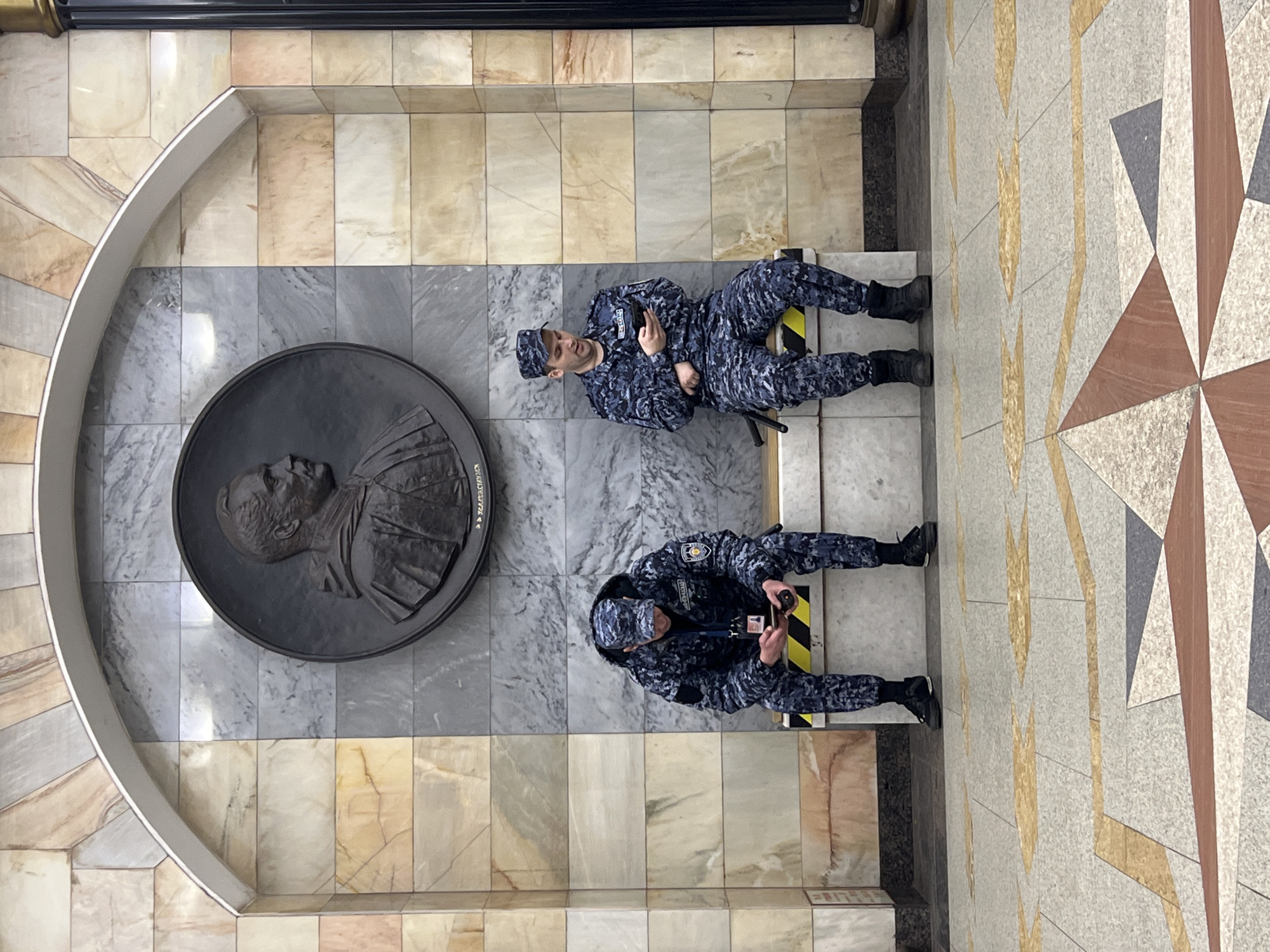 WWII Photo Exhibition Displayed on Saint Petersburg Street