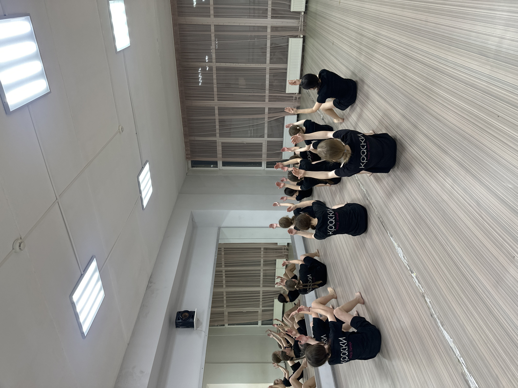 Dance class in session at Votkinsk studio