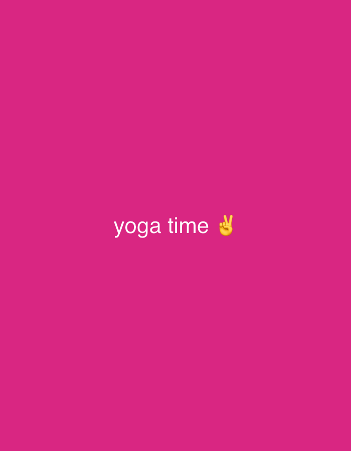 Morning yoga session documented in Fethiye, Turkey residence