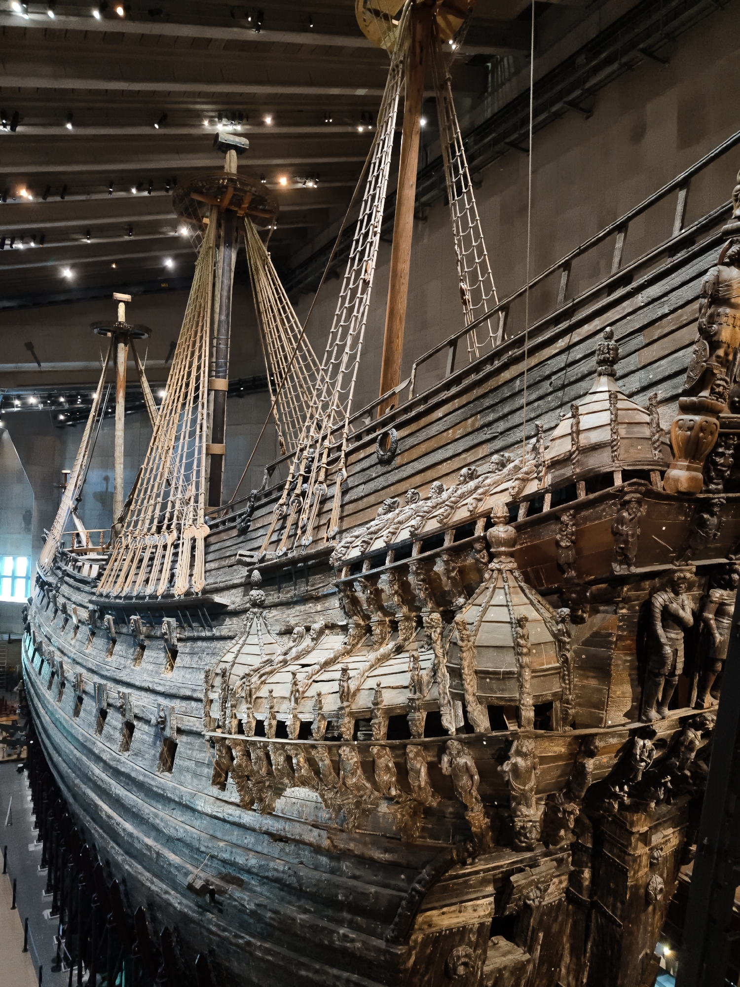Up close with the Vasa and its cannons at Stockholm's maritime museum