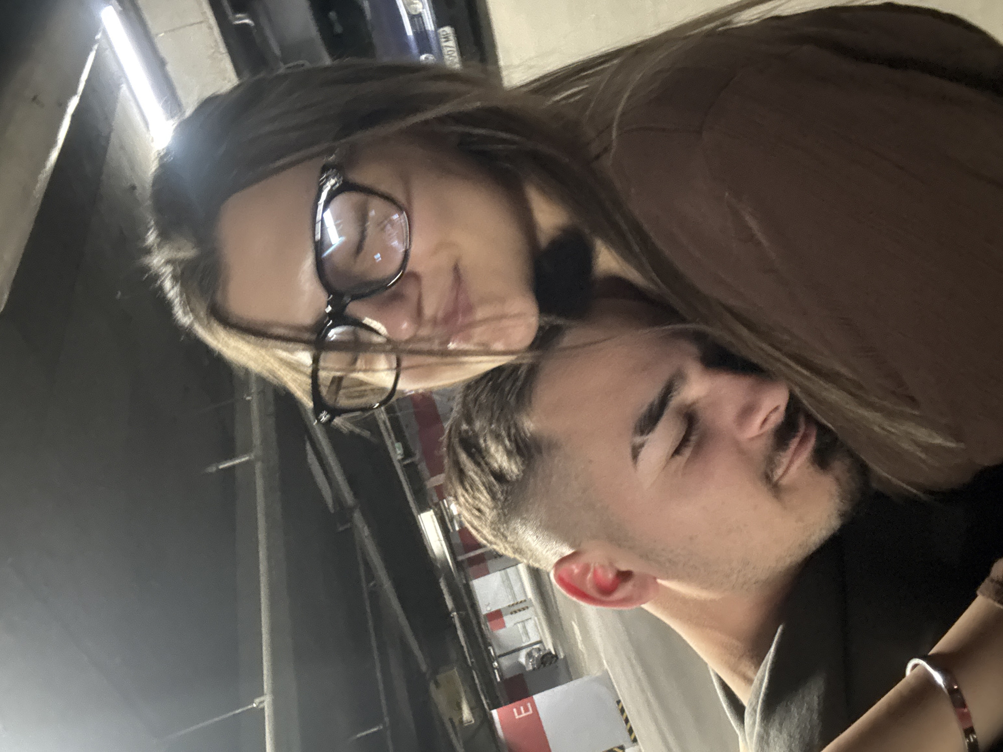 Couple shares intimate moments in Sofia parking area