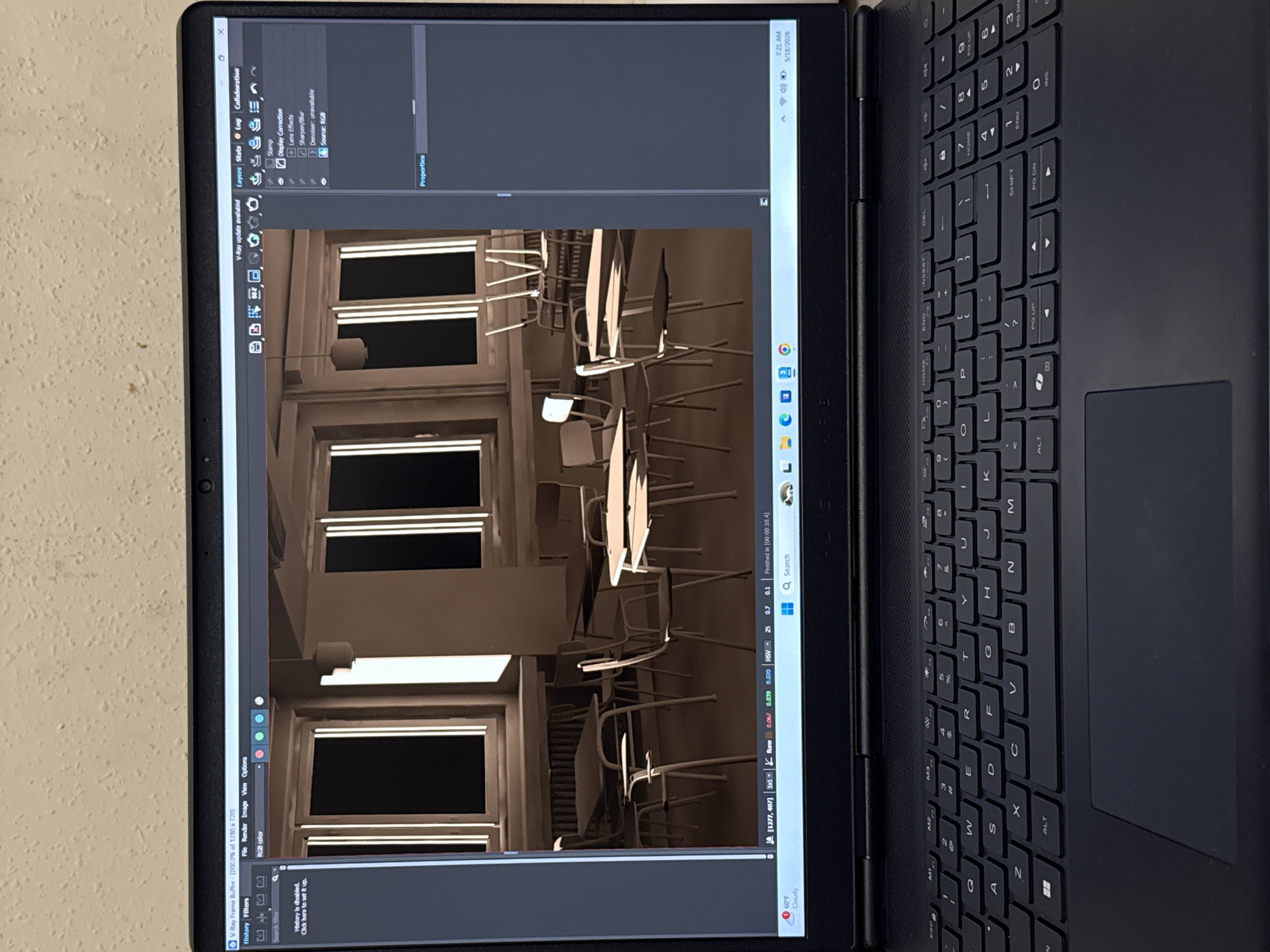 3D Designer Works on Interior Architecture Project in Yerevan