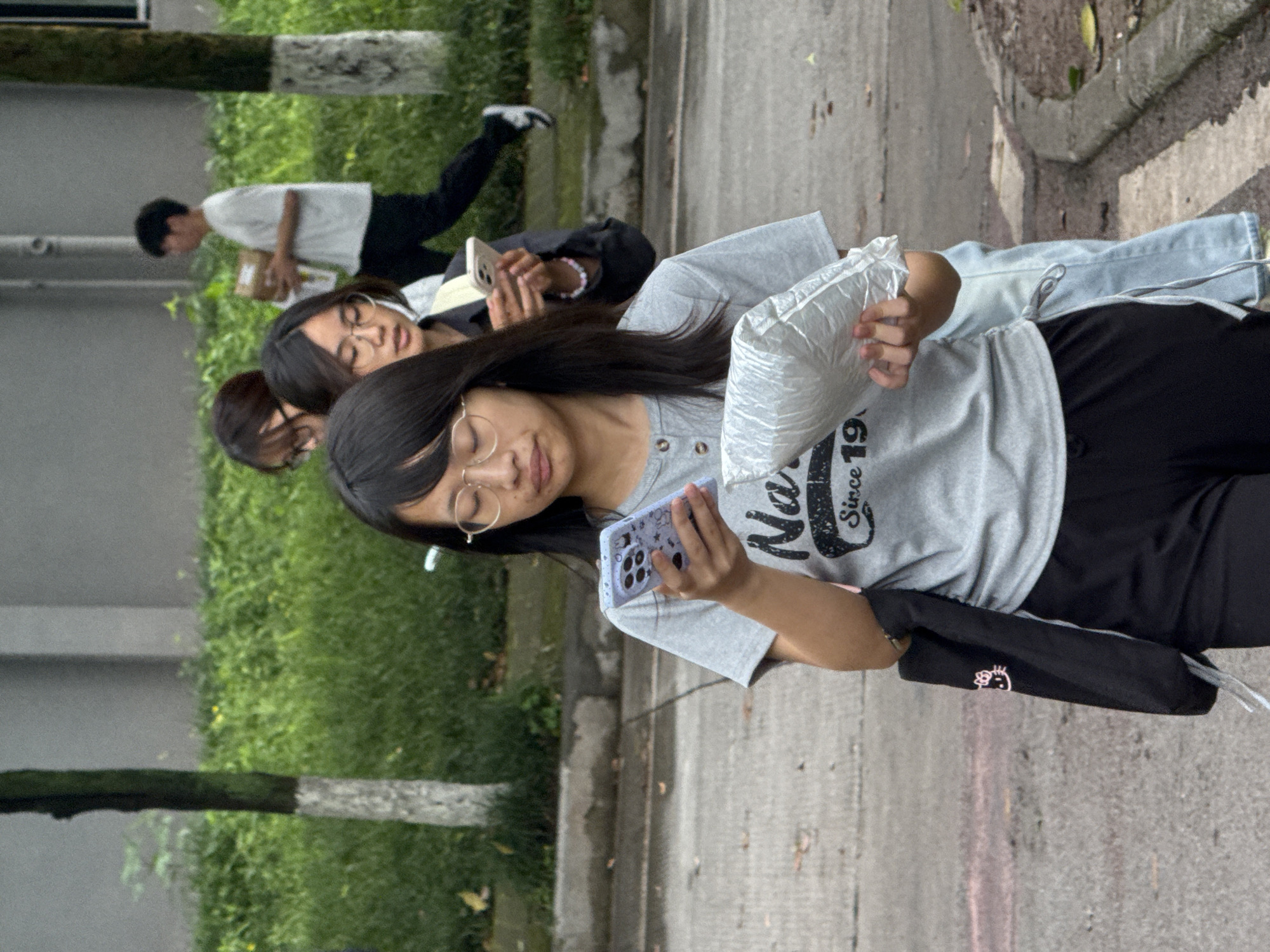 Early morning street activity documented across Jiangjin, China