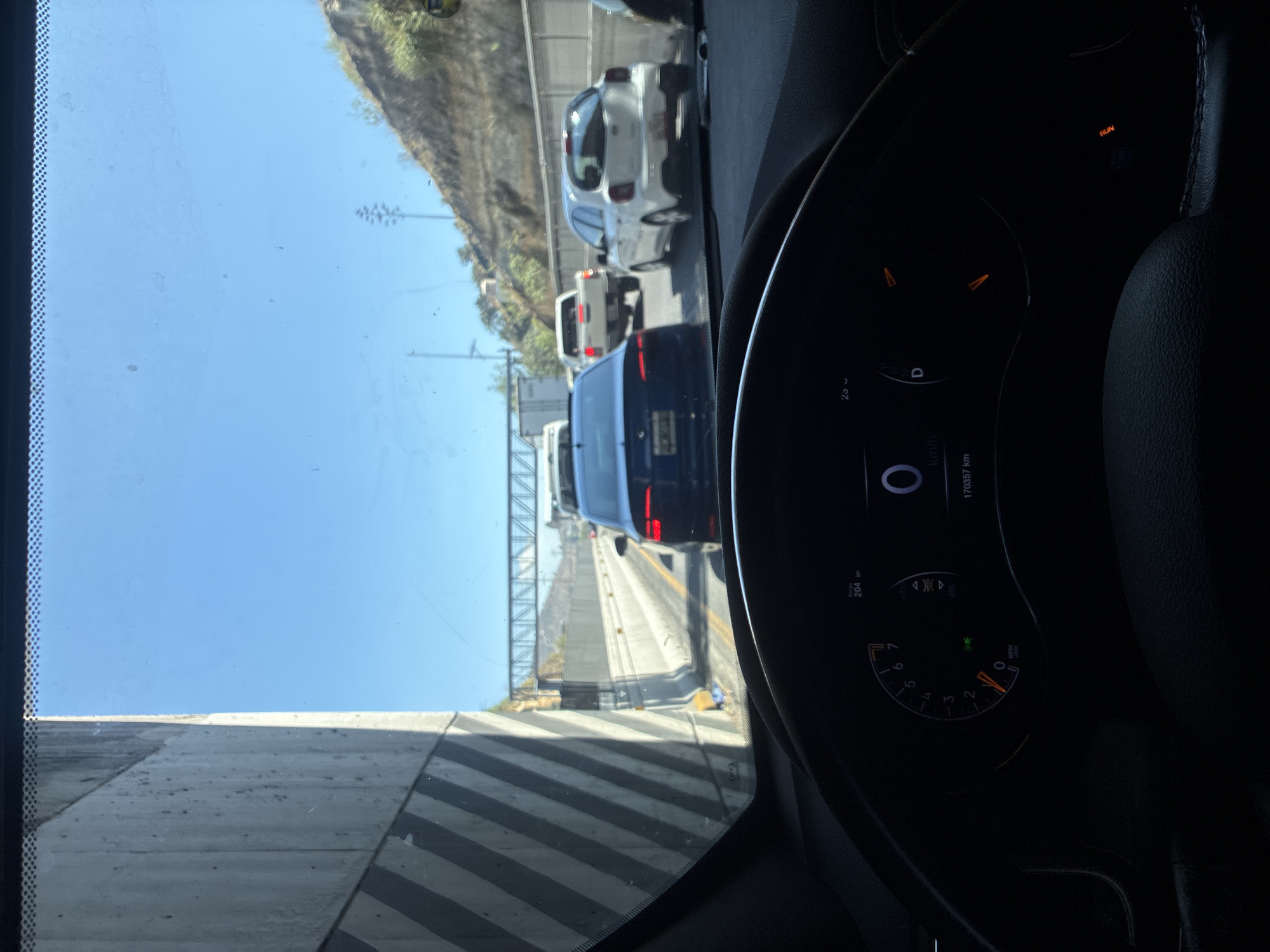Traffic jam reported on highway in Atizapán de Zaragoza