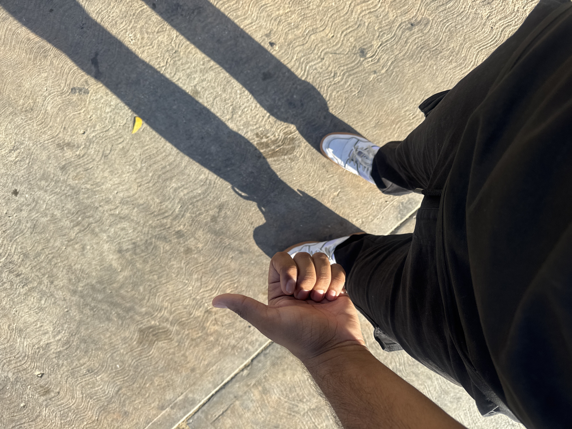 Young man spotted on street in El Espinal, Venezuela