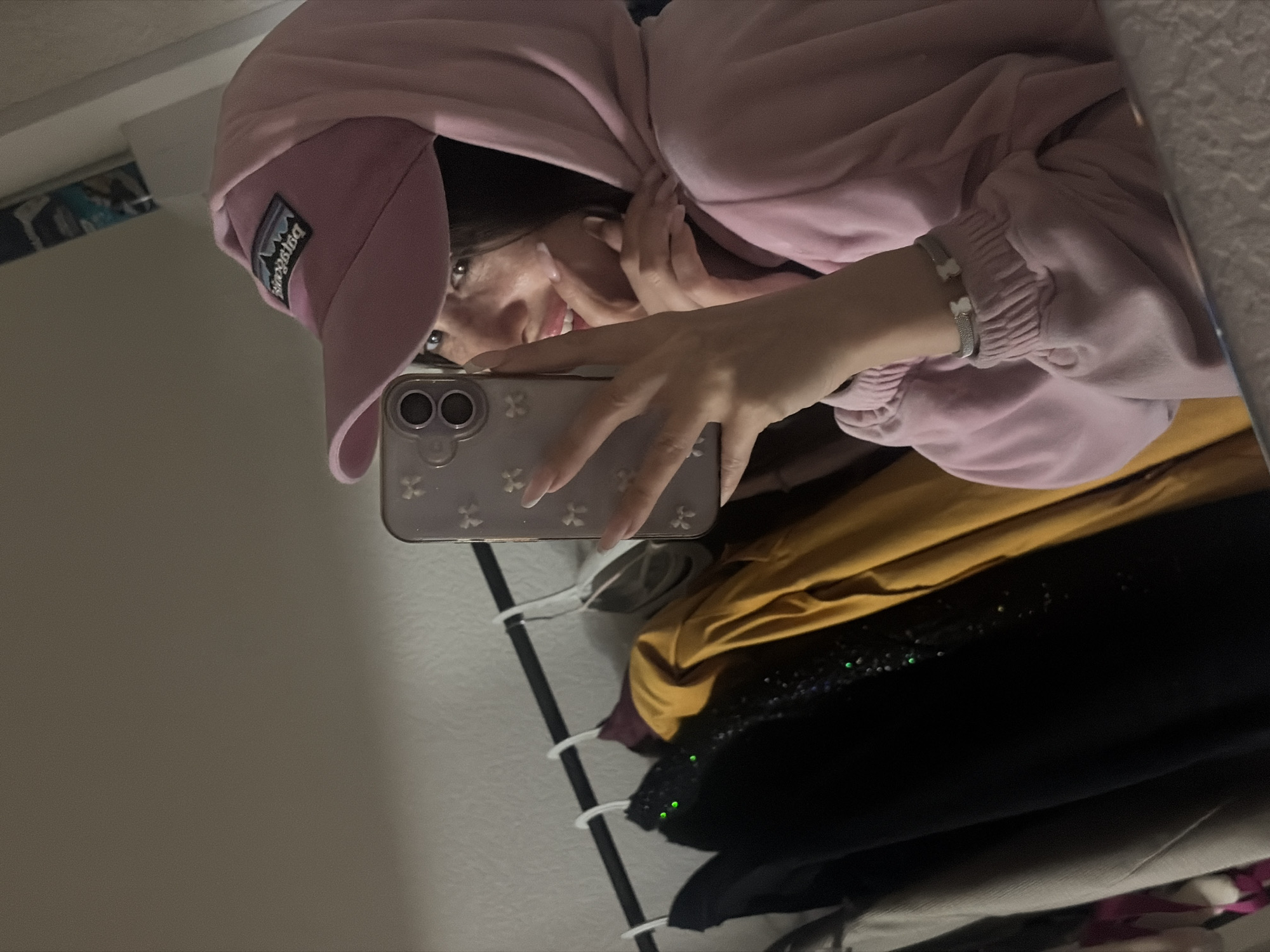 Personal documentation: selfies, painting, cake decorating, skincare routine captured